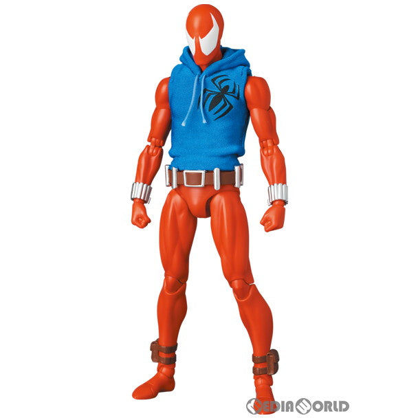 【中古即納】[FIG] マフェックス No.186 MAFEX SCARLET SPIDER(COMIC Ver.)(スカーレット・スパイダー コミックver) The Amazing Spider-Man(ジ・アメイジング・スパイダーマン) 完成品 可動フィギュア メディコム・トイ(20230701)