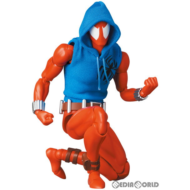 【中古即納】[FIG] マフェックス No.186 MAFEX SCARLET SPIDER(COMIC Ver.)(スカーレット・スパイダー コミックver) The Amazing Spider-Man(ジ・アメイジング・スパイダーマン) 完成品 可動フィギュア メディコム・トイ(20230701)