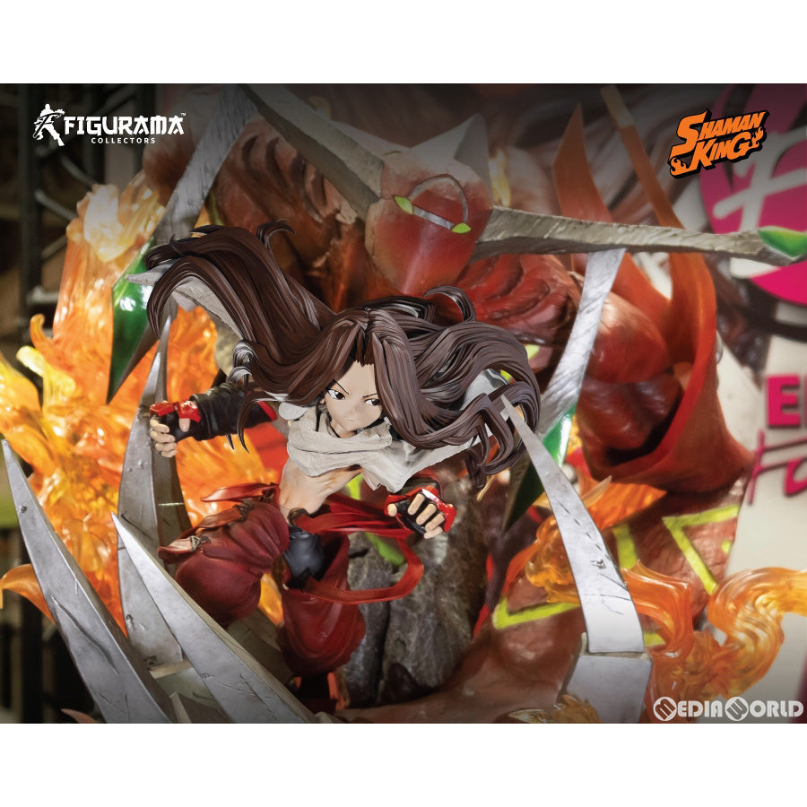 【新品即納】[FIG] ハオ with スピリット・オブ・ファイア SHAMAN KING(シャーマンキング) 1/6 エリート フュージョン スタチュー 完成品 フィギュア フィギュラマコレクターズ(20250331)