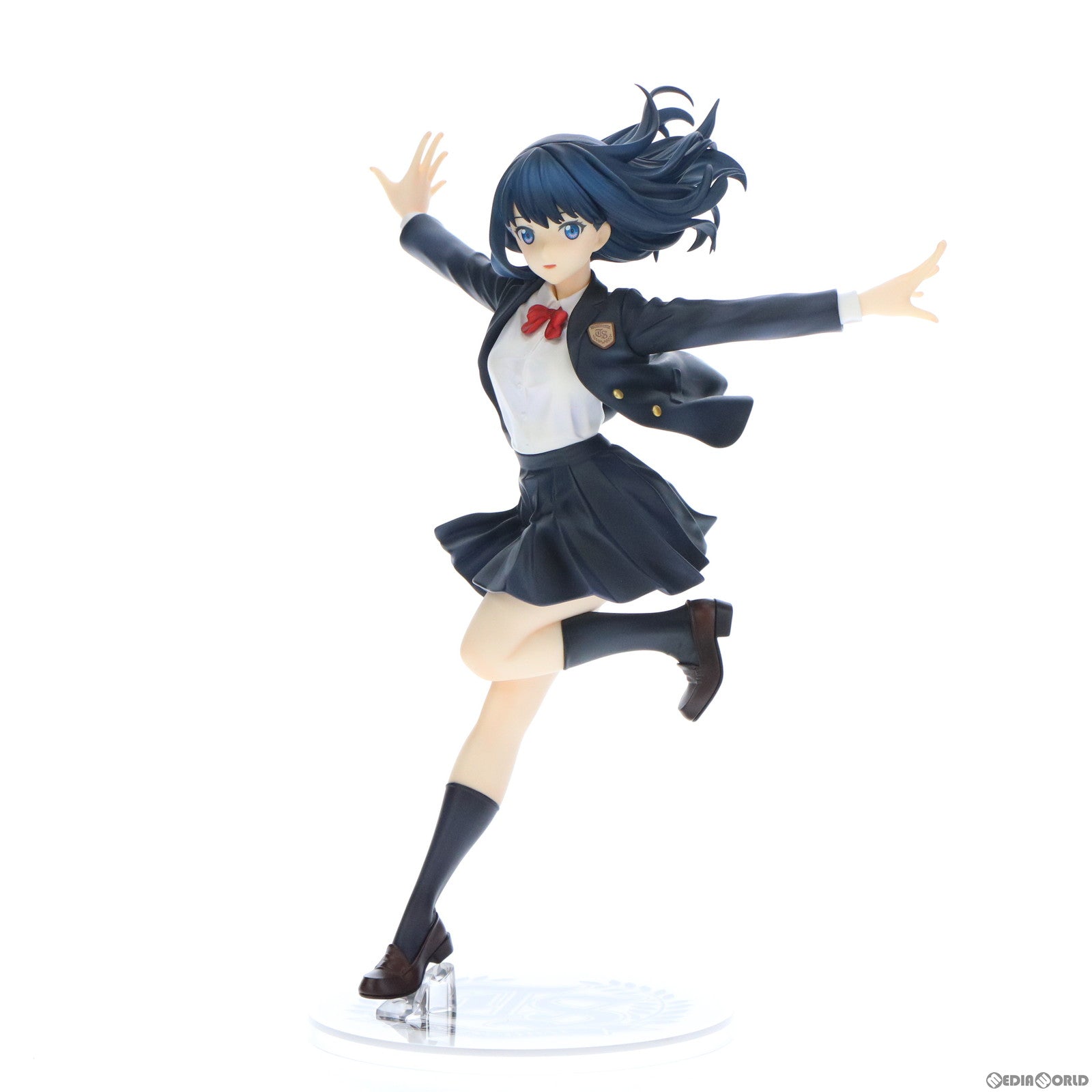 【中古即納】[FIG] あみあみ限定 宝多六花(たからだりっか) 制服版 エクストラエディション SSSS.GRIDMAN(グリッドマン) 1/7 完成品 フィギュア キューズQ(20220204)