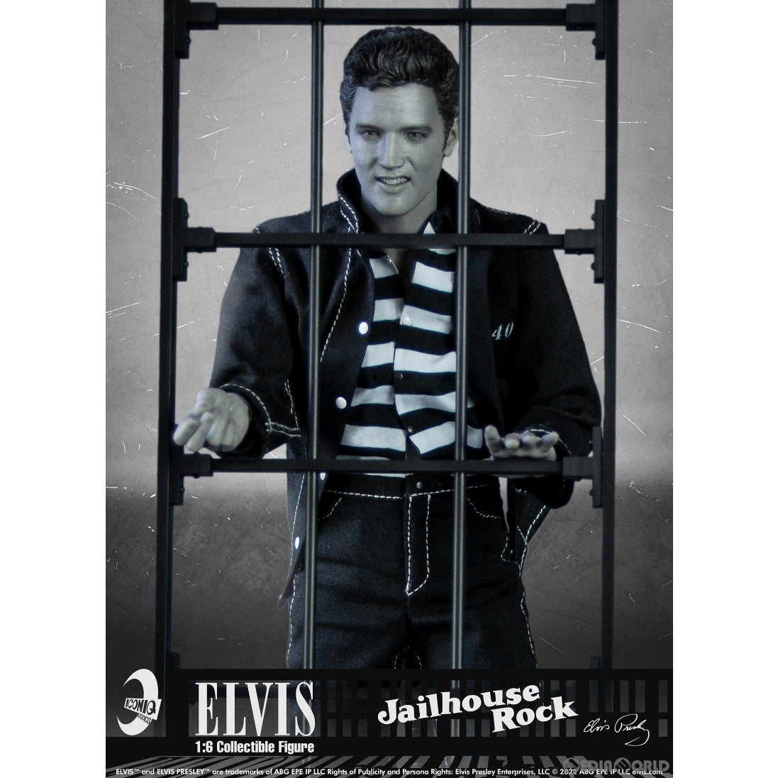 【新品即納】[FIG] エルヴィス・プレスリー 監獄ロック ver 1/6 アクションフィギュア 完成品 アイコニックスタジオ(20240930)