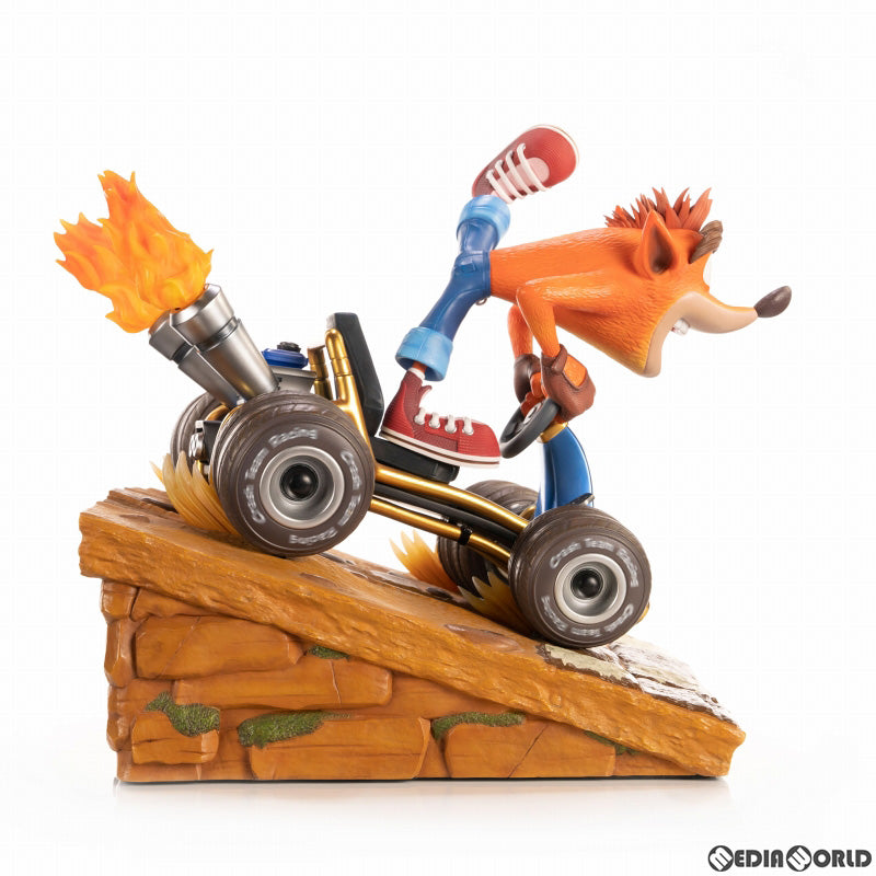 【新品即納】[FIG] クラッシュ・バンディクー スタチュー カート ver クラッシュ・バンディクーレーシング ブッとびニトロ! 完成品 フィギュア First 4 Figures(ファースト4フィギュア) (20230731)
