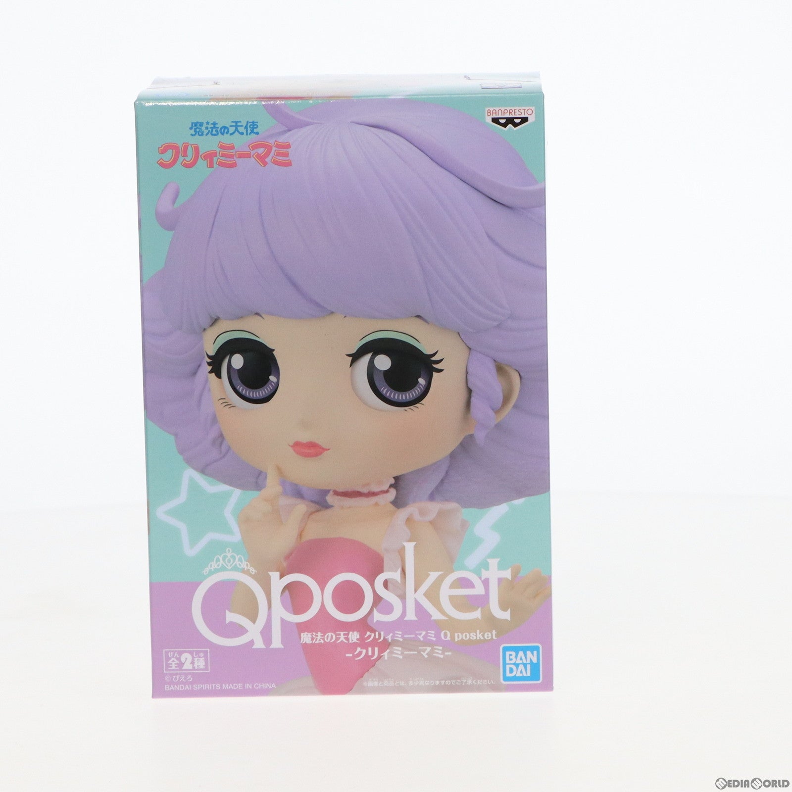 【中古即納】[FIG] クリィミーマミ B(衣装ピンク) 魔法の天使 クリィミーマミ Q posket-クリィミーマミ- フィギュア プライズ(2489097) バンプレスト(20220110)