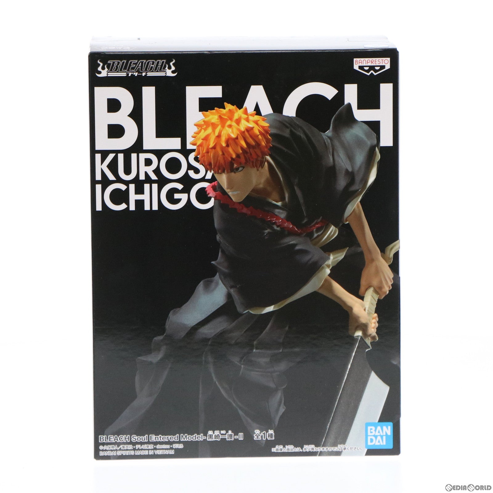【中古即納】[FIG] 黒崎一護(くろさきいちご) BLEACH-ブリーチ- Soul Entered Model-黒崎一護-II フィギュア プライズ(2598573) バンプレスト(20220620)