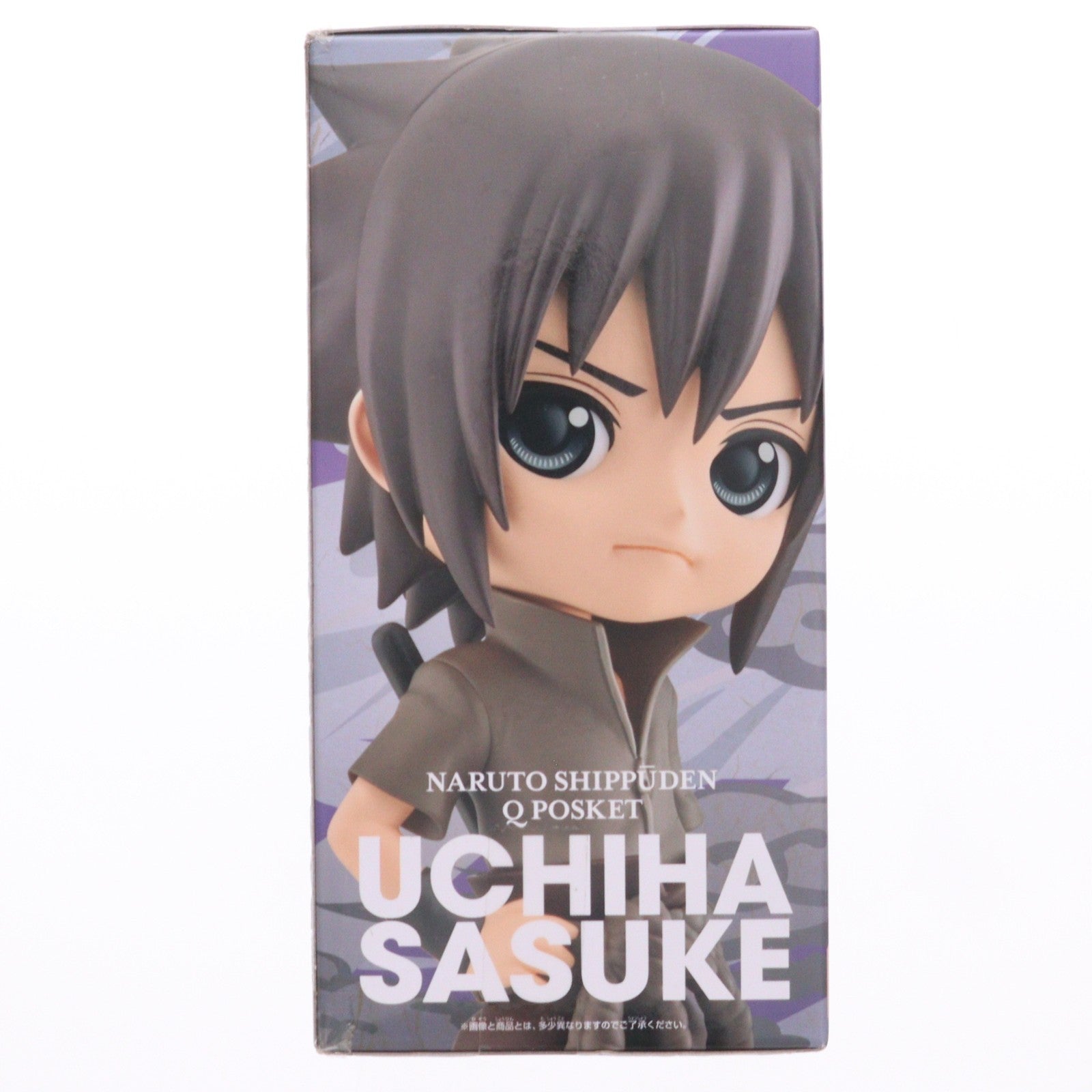【中古即納】[FIG] うちはサスケ B(髪ブラウン) NARUTO-ナルト- 疾風伝 Q posket-うちはサスケ- フィギュア プライズ(2585442) バンプレスト(20220630)