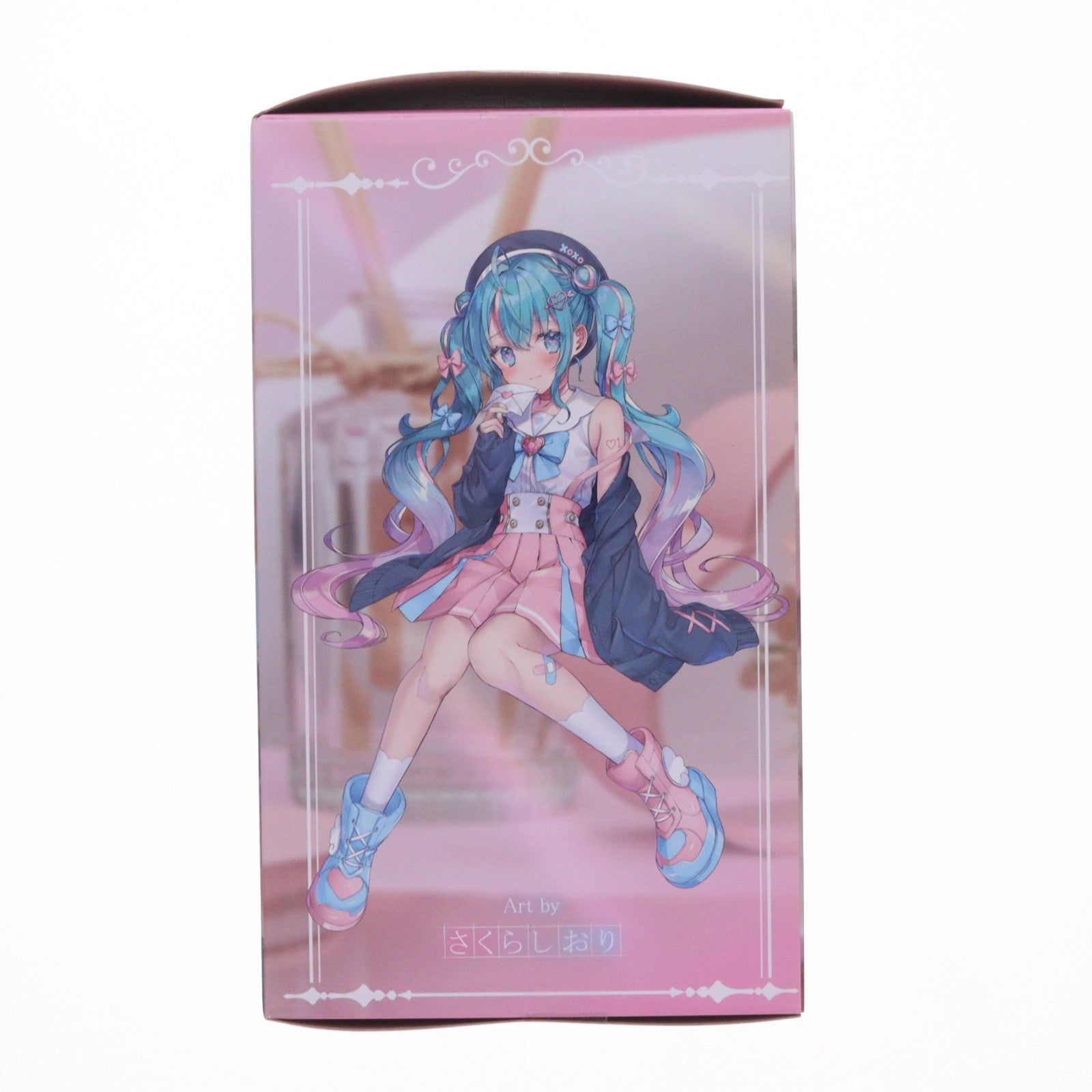 【中古即納】[FIG] 初音ミク キャラクター・ボーカル・シリーズ01 初音ミク ぬーどるストッパーフィギュア-恋するセーラー服- プライズ(AMU-PRZ13406) フリュー(20220630)