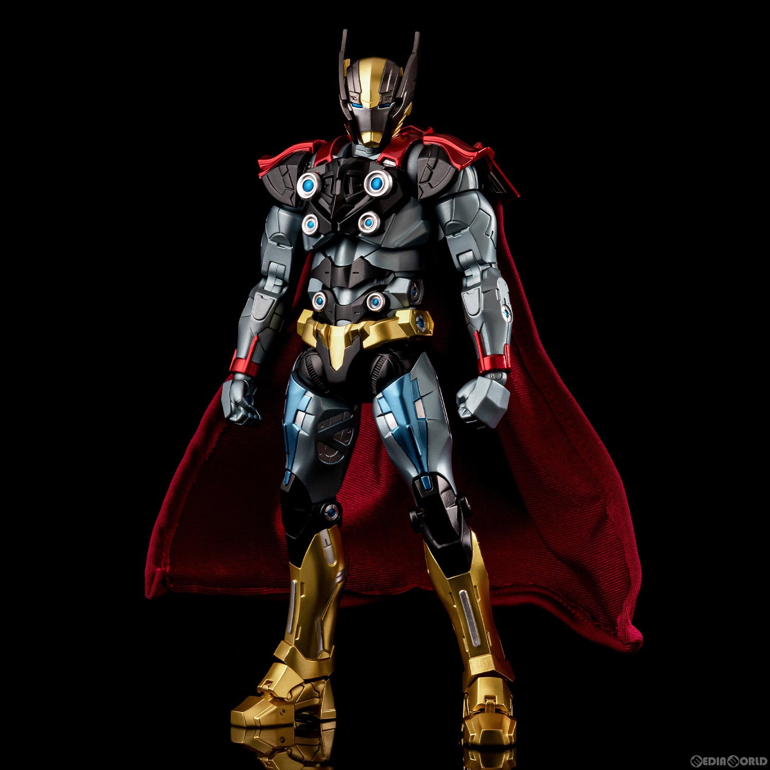 【中古即納】[FIG] FIGHTING ARMOR(ファイティングアーマー) ソー MARVEL(マーベル) 完成品 可動フィギュア 千値練(せんちねる)(20221224)