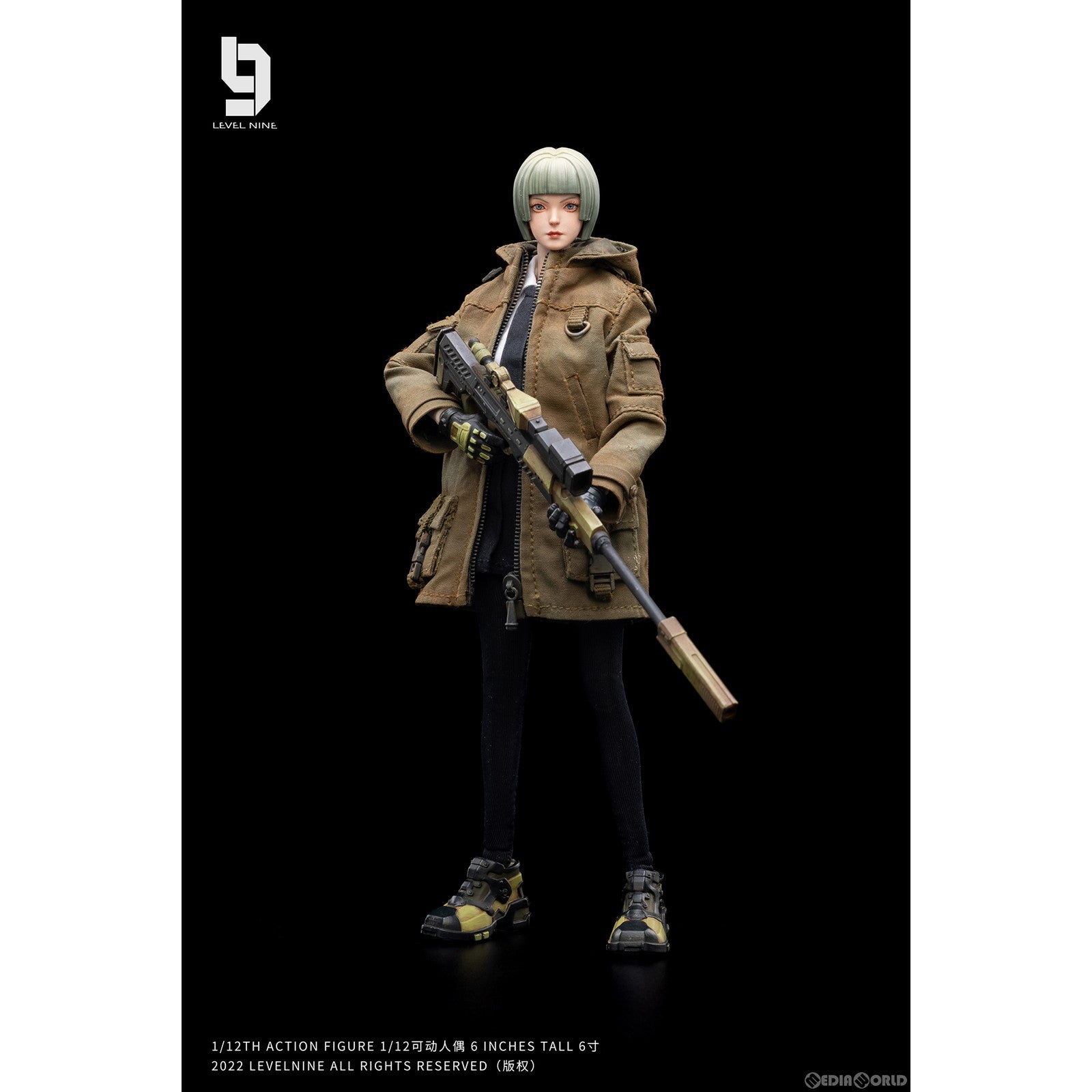 【中古即納】[FIG] カオスフロンティア 凛 1/12 完成品 可動フィギュア 九級社(20221118)