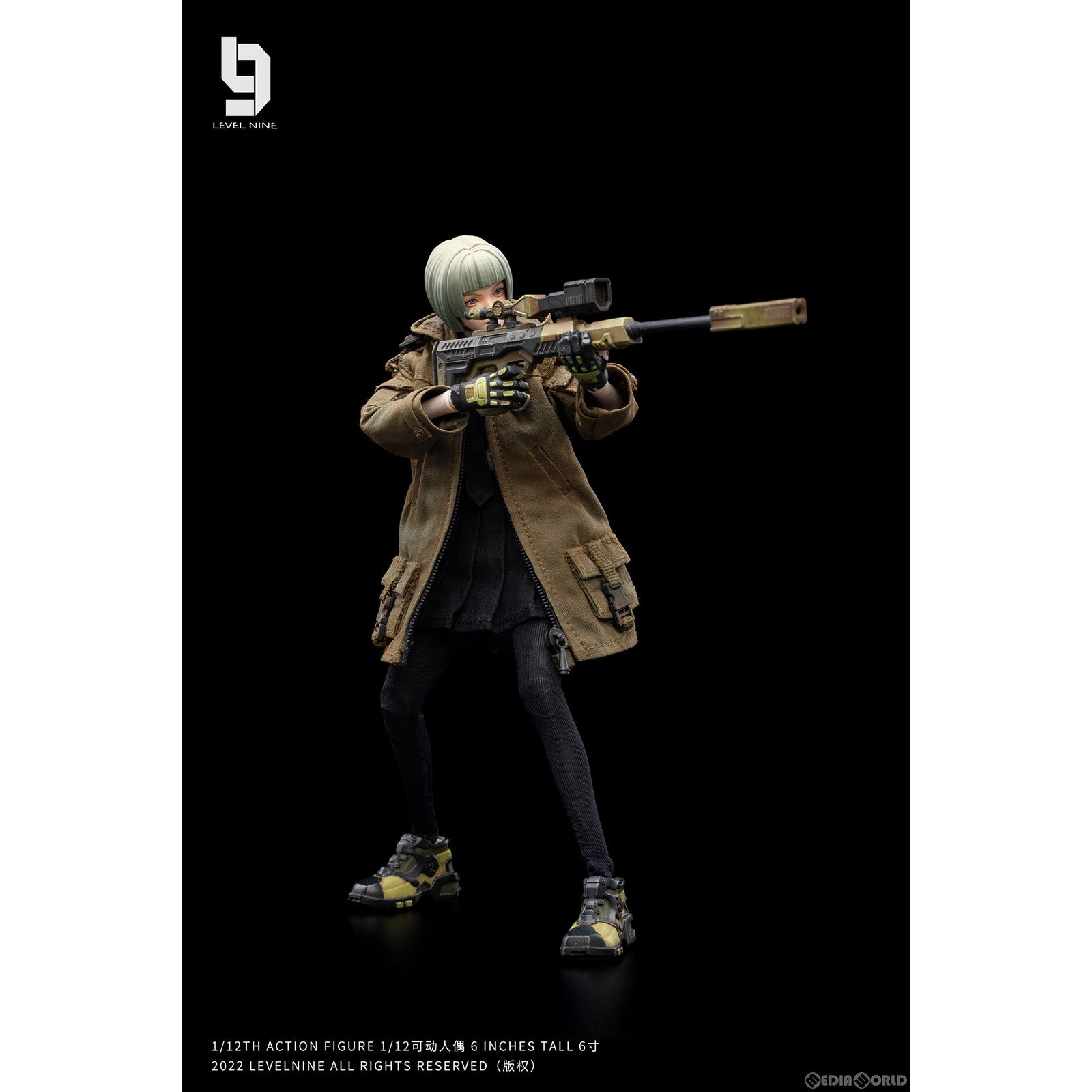 【中古即納】[FIG] カオスフロンティア 凛 1/12 完成品 可動フィギュア 九級社(20221118)