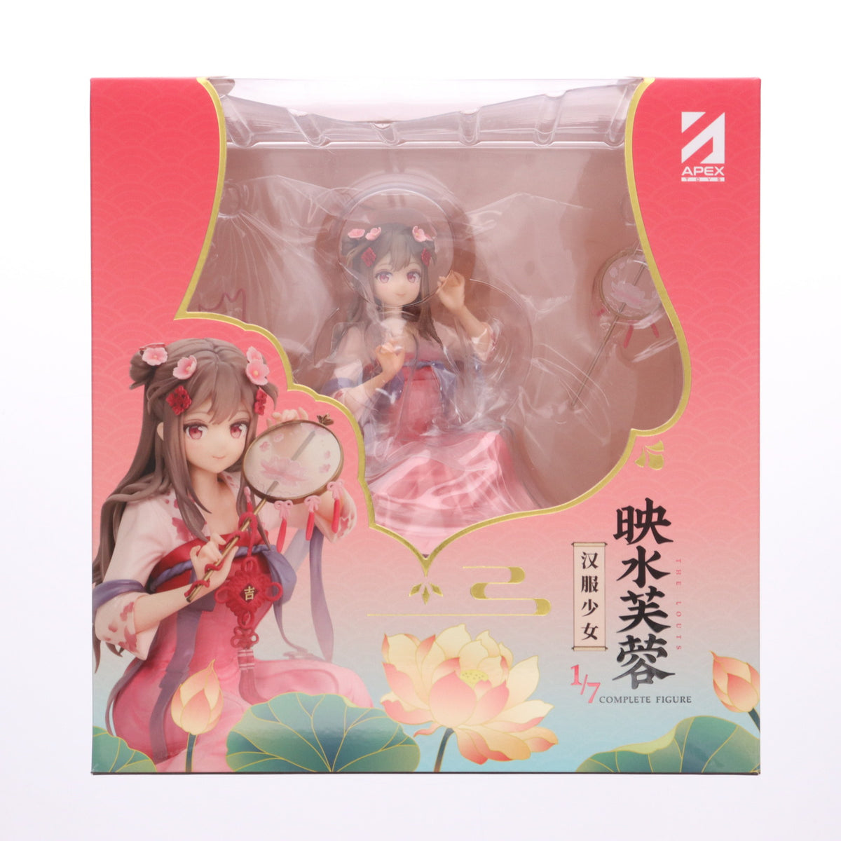 【中古即納】[FIG] 漢服少女 映水芙蓉(えいすいふよう) 1/7 完成品 フィギュア APEX(エーペックス)(20230811)