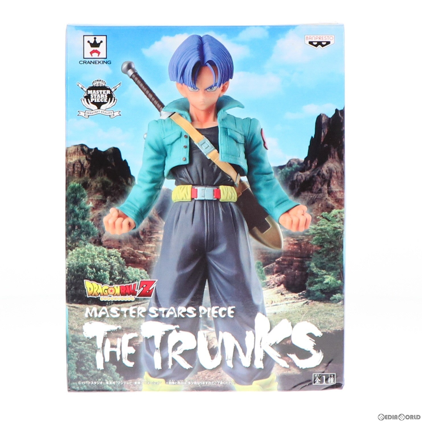 【中古即納】[FIG] トランクス ドラゴンボールZ MASTER STARS PIECE THE TRUNKS フィギュア プライズ(49141) バンプレスト(20140910)
