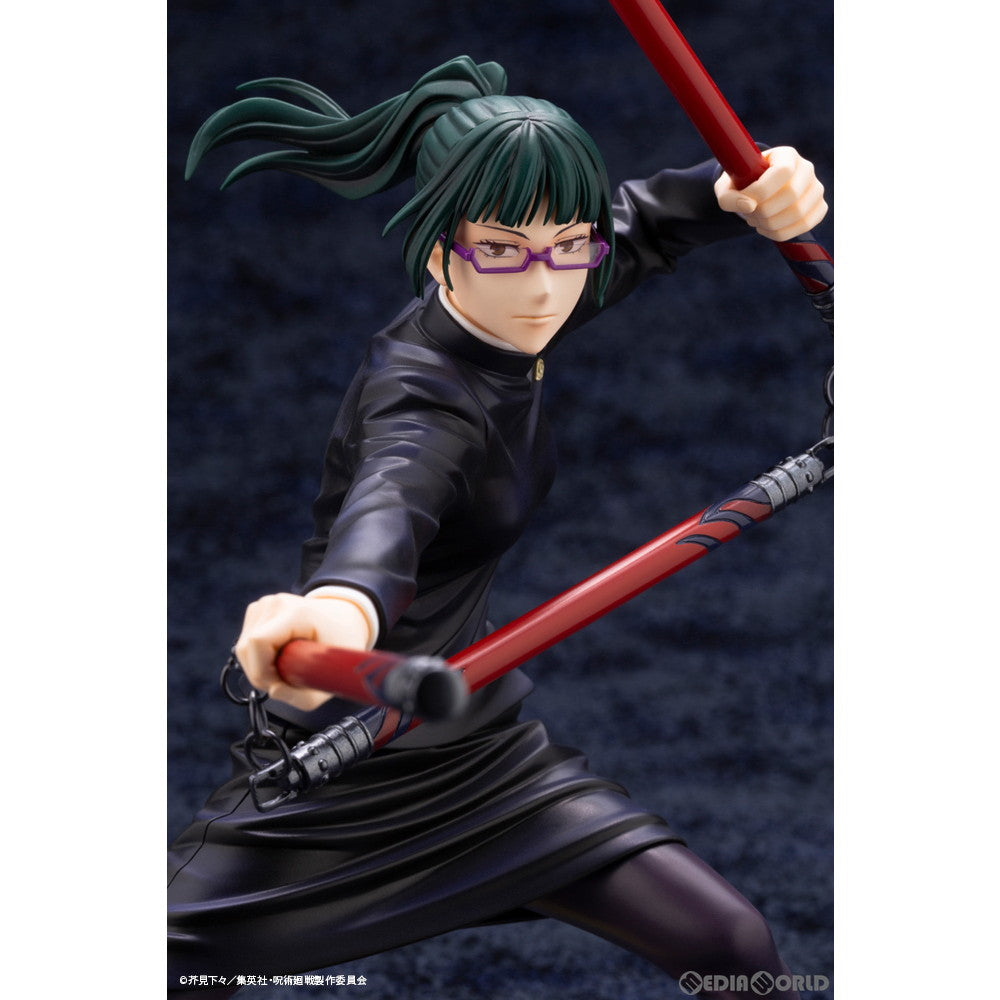 【中古即納】[FIG] ARTFX J 禪院真希(ぜんいんまき) 呪術廻戦 1/8 完成品 フィギュア(PV046) コトブキヤ(20230228)