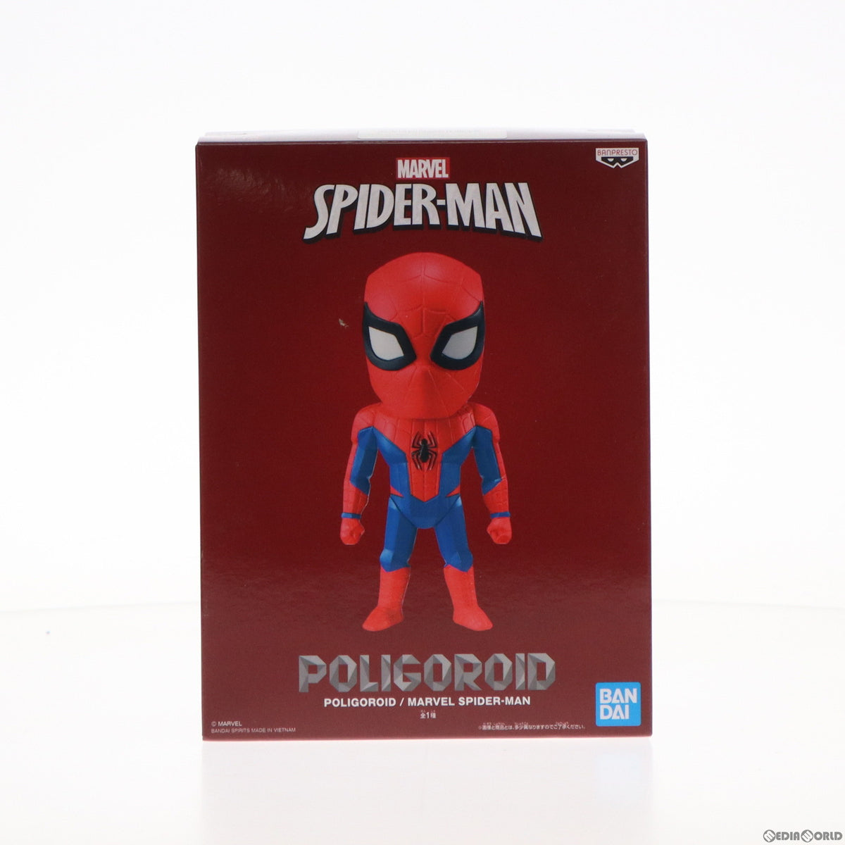 【中古即納】[FIG] POLIGOROID(ポリゴロイド) MARVEL SPIDER-MAN(スパイダーマン) フィギュア プライズ(2583586) バンプレスト(20211231)