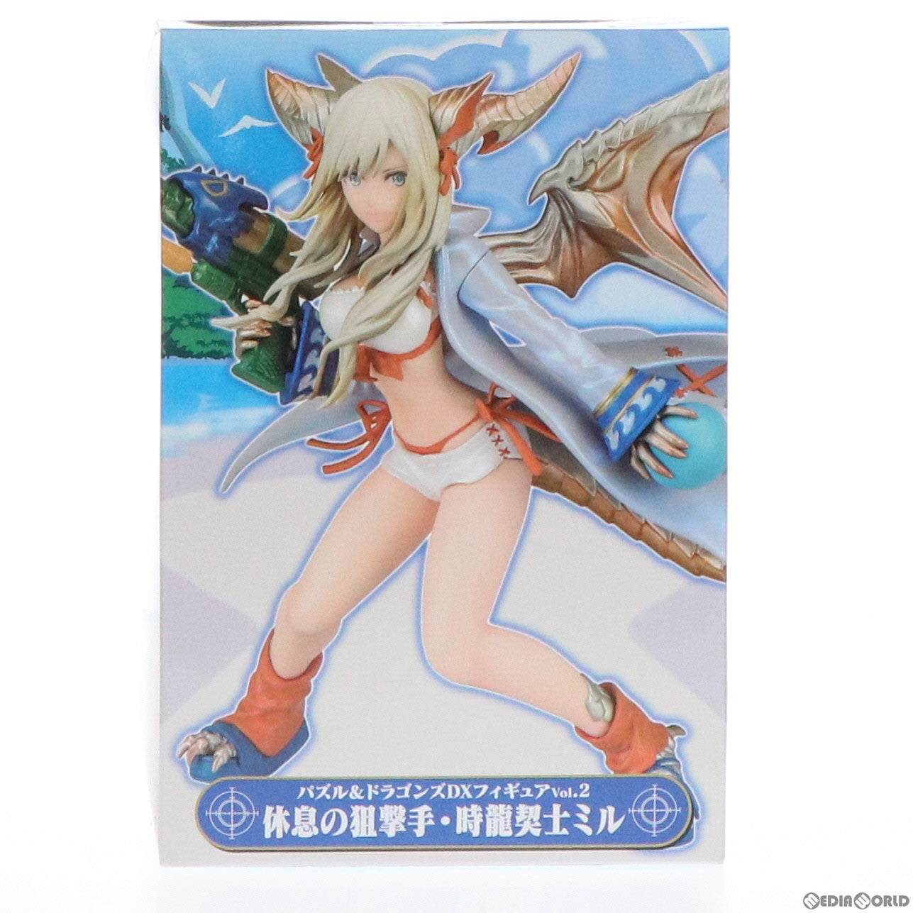 【中古即納】[FIG] 休息の狙撃手・ミル パズル&ドラゴンズ DXフィギュアvol.2 プライズ(E72729) エイコー(20170730)