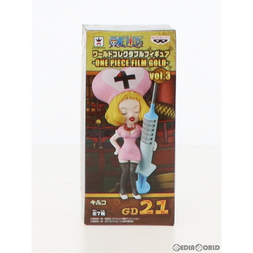 【中古即納】[FIG] キルコ ワンピース ワールドコレクタブルフィギュア～ONE PIECE FILM GOLD～vol.3 プライズ(36592) バンプレスト(20160810)