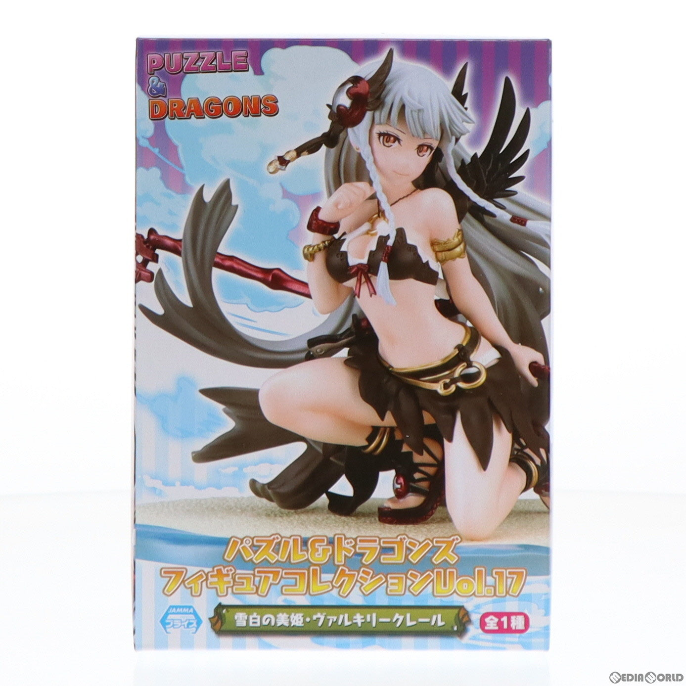 【中古即納】[FIG] 雪白の美姫・ヴァルキリークレール パズル&ドラゴンズ フィギュアコレクションVol.17 プライズ(E70602) エイコー(20160731)