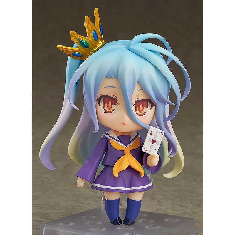 【新品即納】[FIG](再々販)小説付属 ねんどろいど 653 白(しろ) ノーゲーム・ノーライフ 完成品 可動フィギュア グッドスマイルカンパニー(20180929)