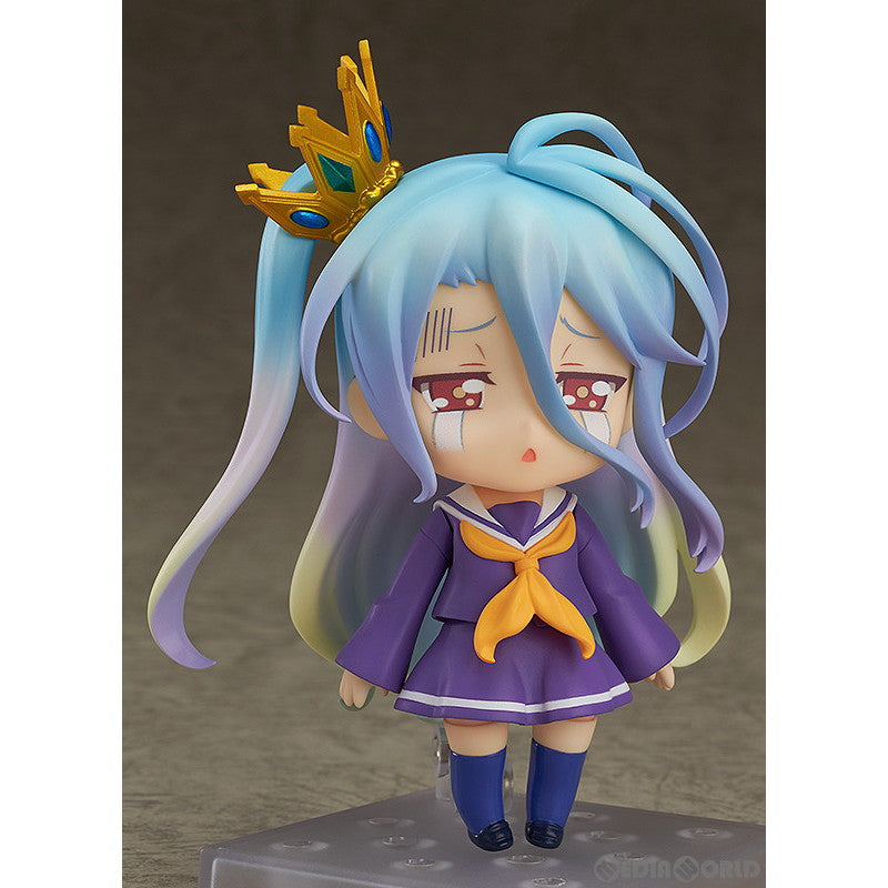 【新品即納】[FIG](再々販)小説付属 ねんどろいど 653 白(しろ) ノーゲーム・ノーライフ 完成品 可動フィギュア グッドスマイルカンパニー(20180929)