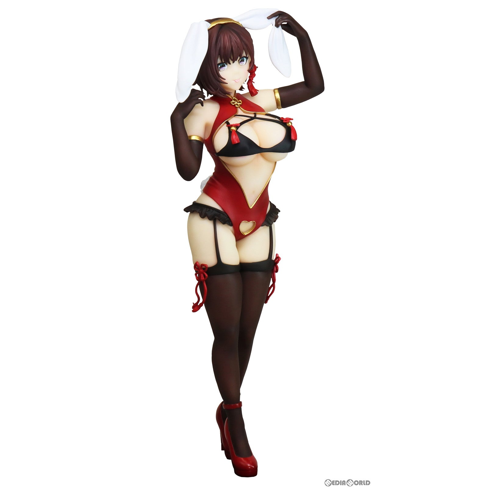 【中古即納】[FIG] 優結(ゆうゆう) 赤バニーVer. illustation by やんよ 1/6 完成品 フィギュア レチェリー(20221211)