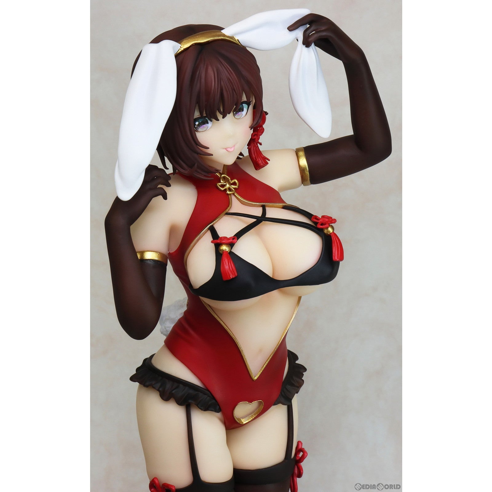 【中古即納】[FIG] 優結(ゆうゆう) 赤バニーVer. illustation by やんよ 1/6 完成品 フィギュア レチェリー(20221211)