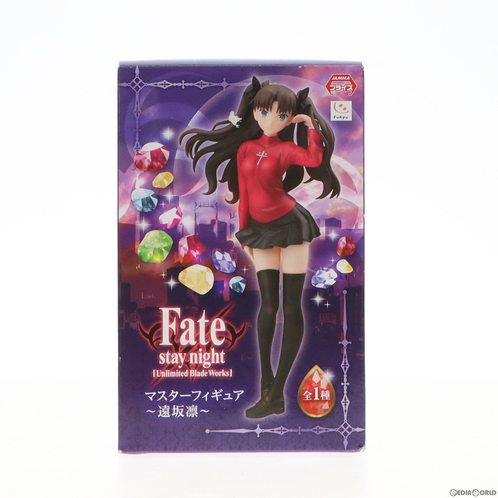 【中古即納】[FIG] 遠坂凛(とおさかりん) マスターフィギュア～遠坂凛～ Fate/stay night [Unlimited Blade Works](フェイト/ステイナイト アンリミテッドブレイドワークス) プライズ(AMU-PRZ6734) フリュー(20150831)