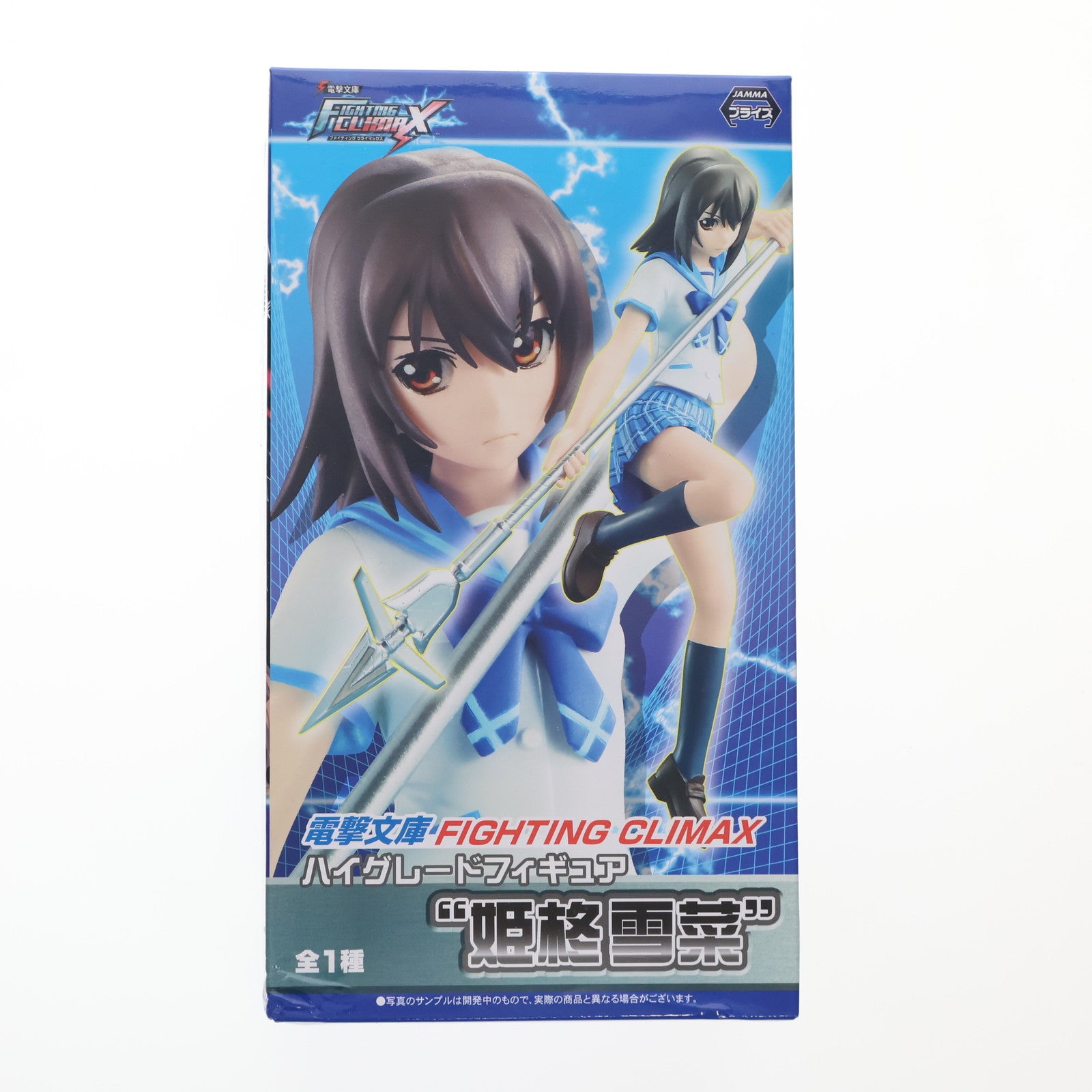 【中古即納】[FIG] 姫柊雪菜(ひめらぎゆきな) 電撃文庫 FIGHTING CLIMAX ハイグレードフィギュア 『黒雪姫』 プライズ(1009400) セガ(20150810)