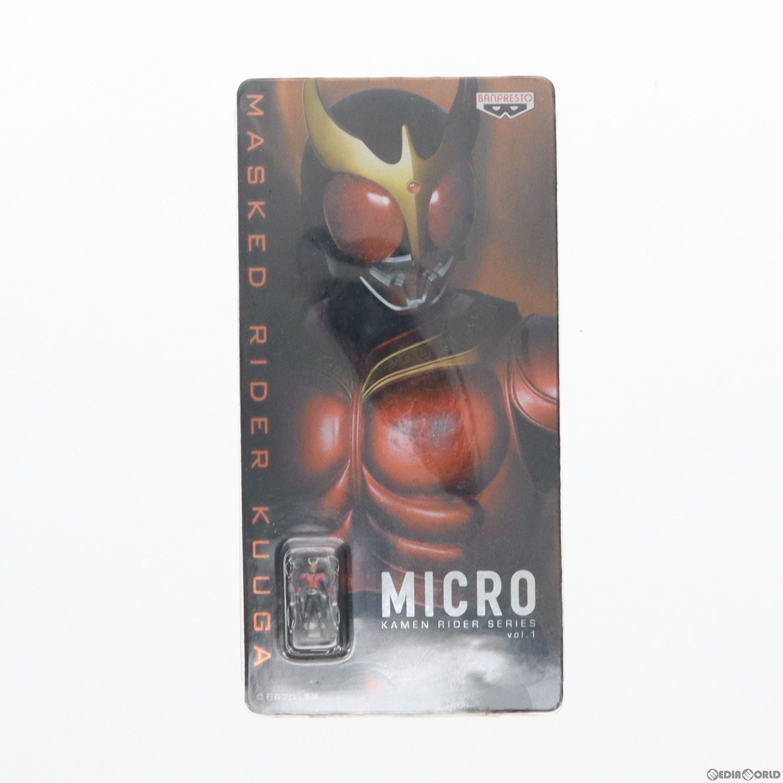 【中古即納】[FIG] 仮面ライダークウガ マイティフォーム MICRO 仮面ライダーシリーズvol.1 フィギュア プライズ(48993) バンプレスト(20140625)