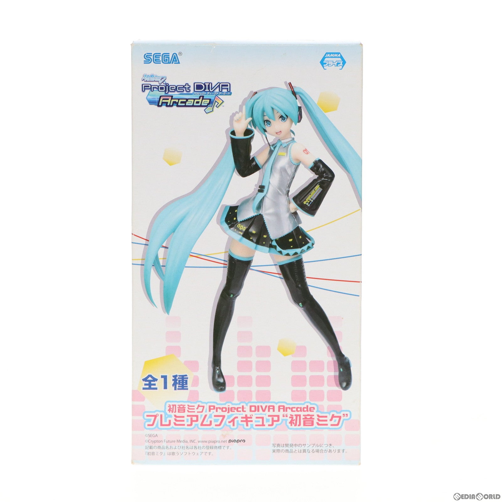 【中古即納】[FIG] 初音ミク 初音ミク Project DIVA Arcade プレミアムフィギュア プライズ(1002640) セガ(20140410)