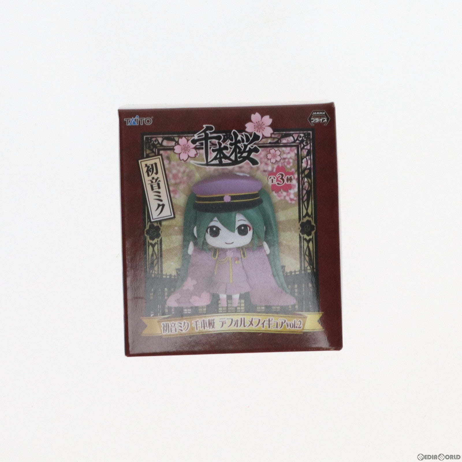 【中古即納】[FIG] 初音ミク(笑顔ver.) キャラクター・ボーカル・シリーズ 01 初音ミク 千本桜 デフォルメフィギュア vol.2 プライズ タイトー(20130920)