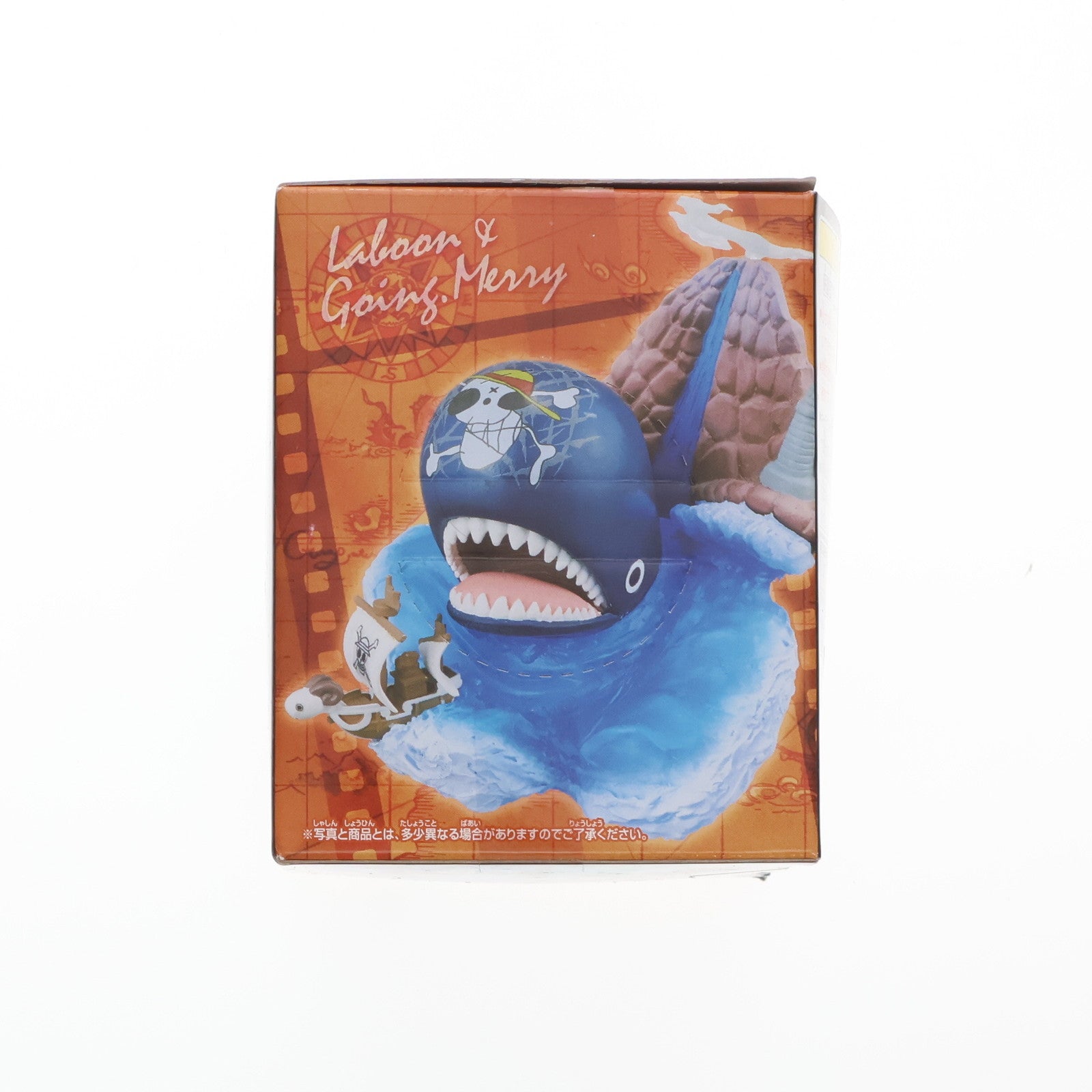 【中古即納】[FIG] ラブーン&ゴーイング・メリー号 「ワンピース」 デスクトップシアター～SEA ANIMALS～ フィギュア プライズ(48527) バンプレスト(20130810)