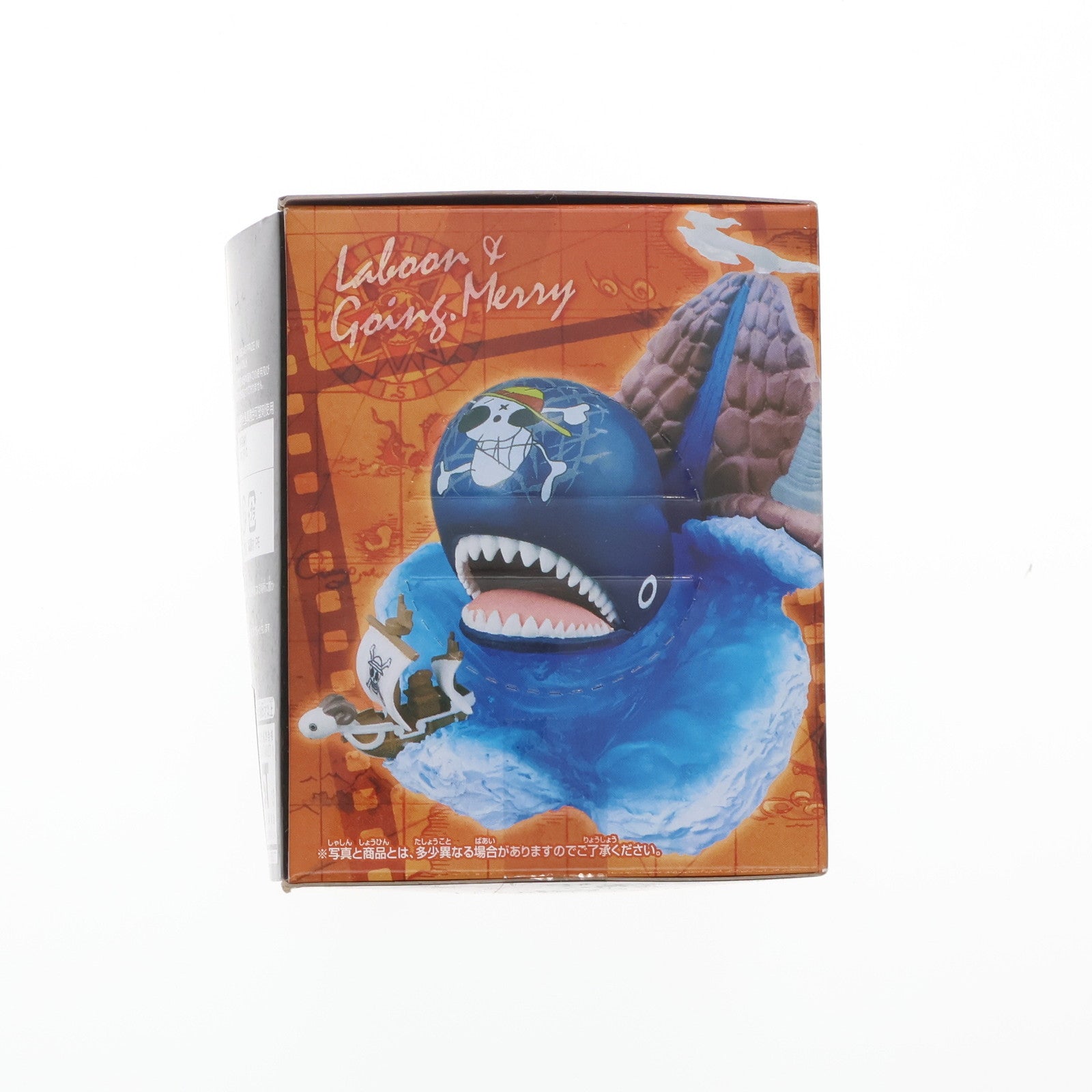 【中古即納】[FIG] ラブーン&ゴーイング・メリー号 「ワンピース」 デスクトップシアター～SEA ANIMALS～ フィギュア プライズ(48527) バンプレスト(20130810)