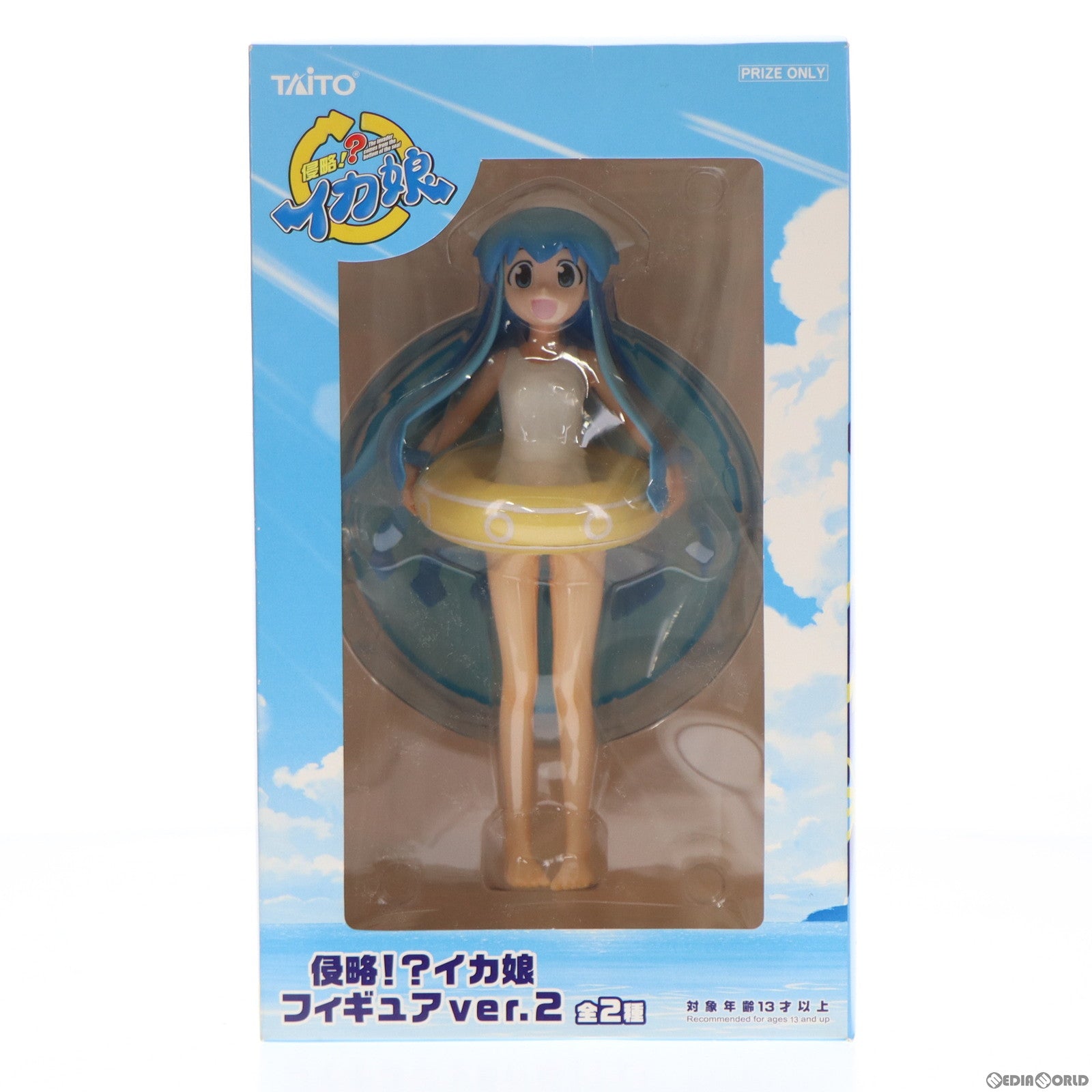 【中古即納】[FIG] イカ娘(みずぎ) 侵略!～イカ娘 フィギュアver.2 プライズ タイトー(20120331)