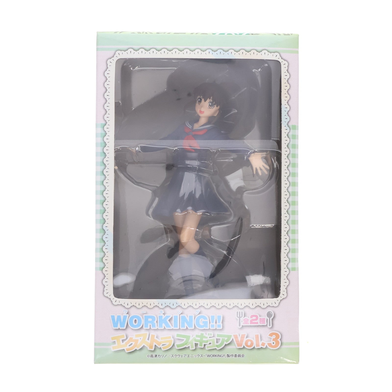 【中古即納】[FIG] 種島ぽぷら(たねしまぽぷら) WORKING!! エクストラフィギュアVol.3 プライズ セガ(20120310)