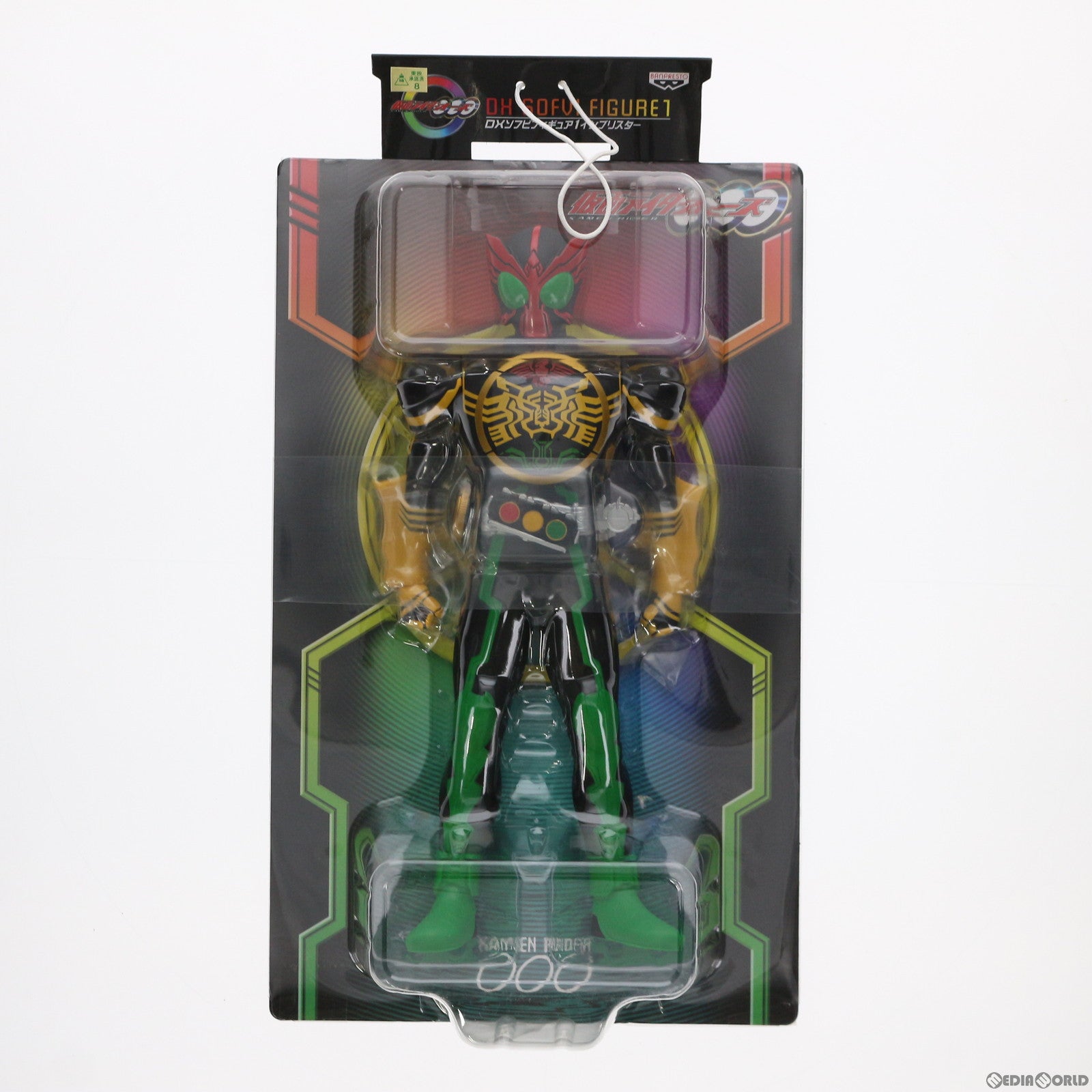 【中古即納】[SFT] 仮面ライダーオーズ(タトバコンボ) 仮面ライダーOOO(オーズ) DXソフビフィギュア1インブリスター プライズ バンプレスト(20101125)