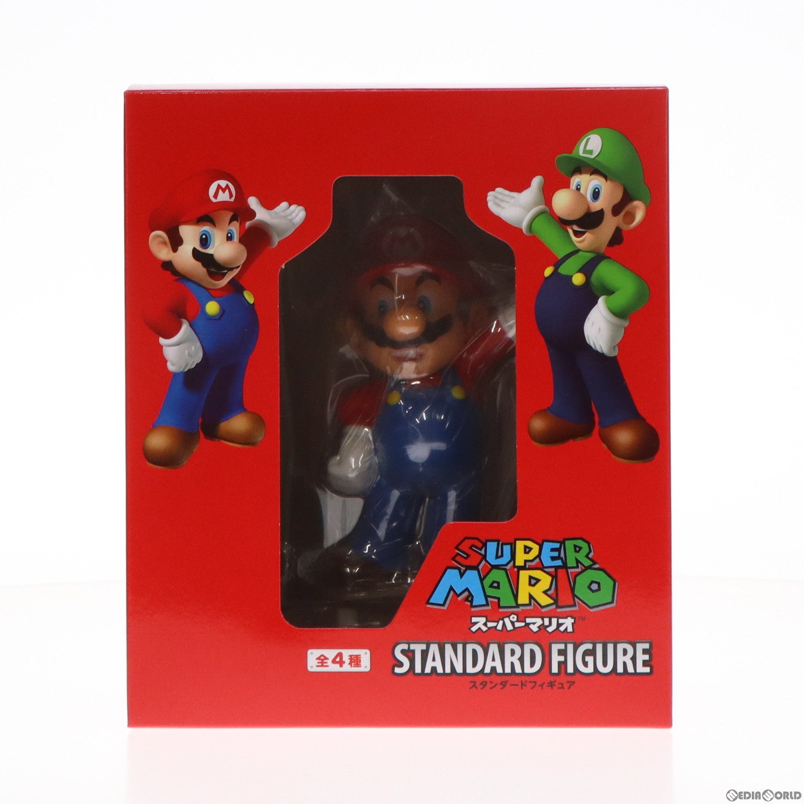 【中古即納】[FIG] マリオ スーパーマリオ スタンダードフィギュア プライズ 日本オート玩具(19991231)