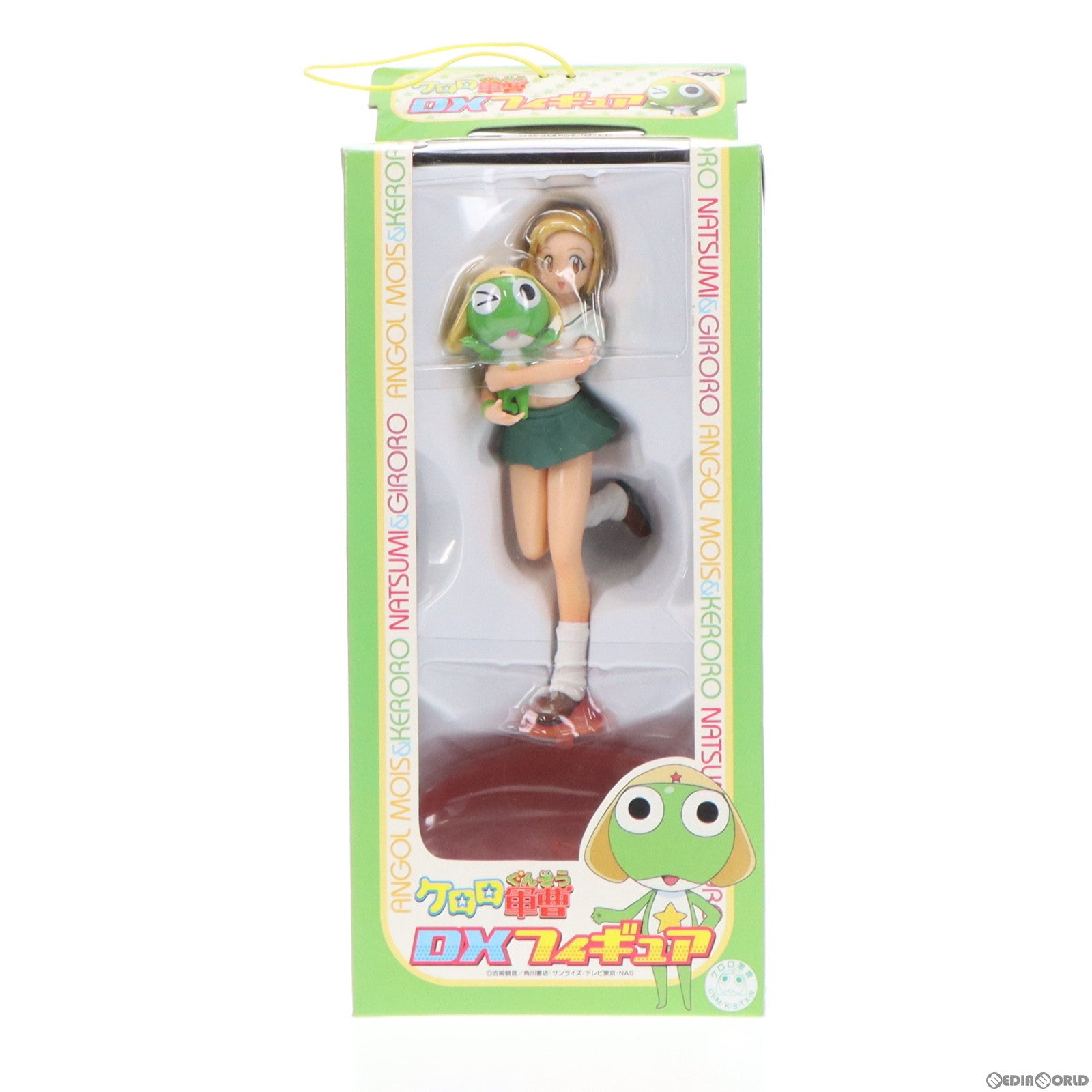 【中古即納】[FIG] アンゴル=モア 制服Ver.&ケロロ DXフィギュア1 ケロロ軍曹 プライズ バンプレスト(19991231)