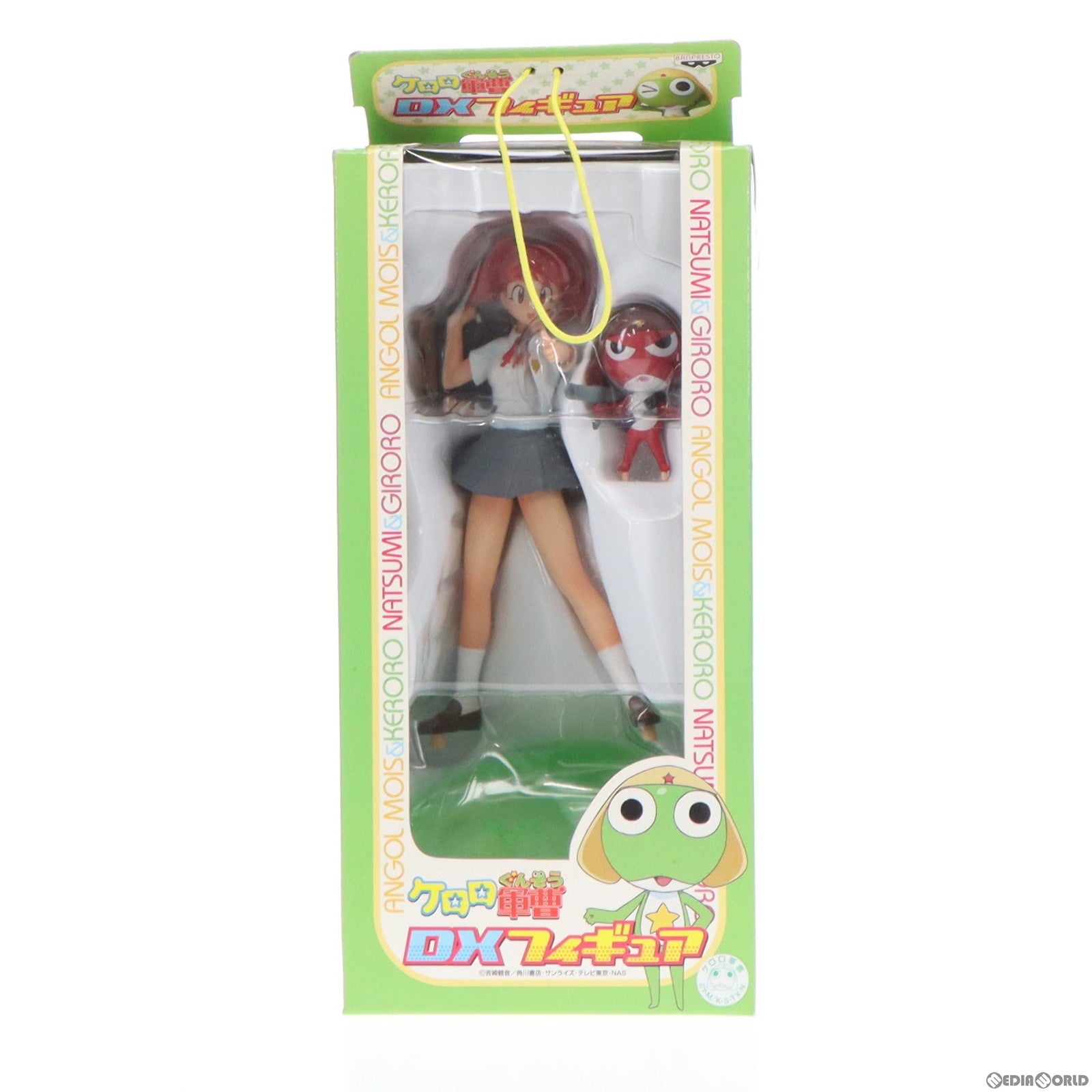 【中古即納】[FIG] 日向夏美(ひなたなつみ) 制服Ver.&ギロロ DXフィギュア1 ケロロ軍曹 プライズ バンプレスト(19991231)