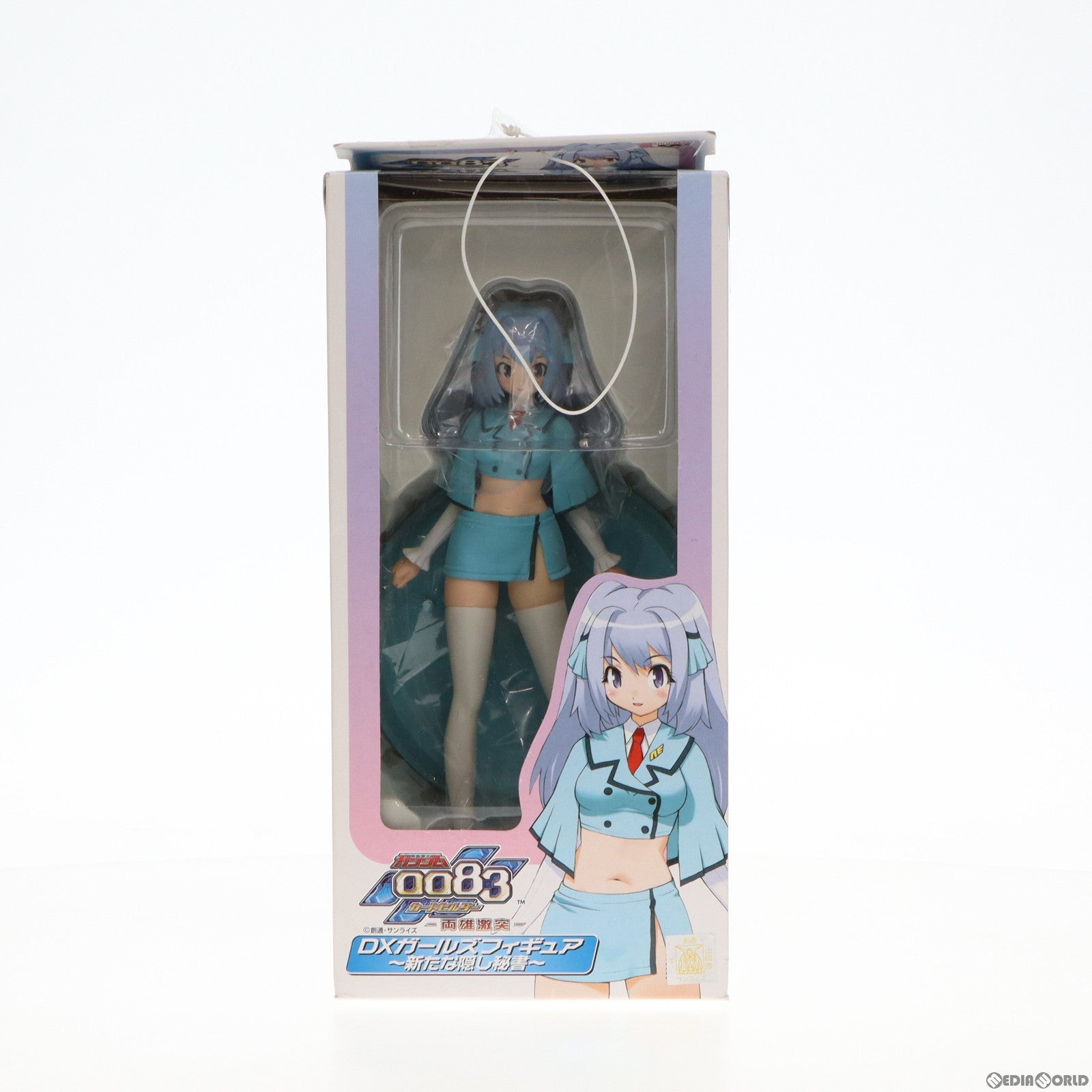 【中古即納】[FIG] アリシア・デ・ナルディ アナハイムカラーVer.(水色) 機動戦士ガンダム0083 カードビルダー両雄激突 DXガールズフィギュア～新たな隠し秘書～ プライズ バンプレスト(19991231)