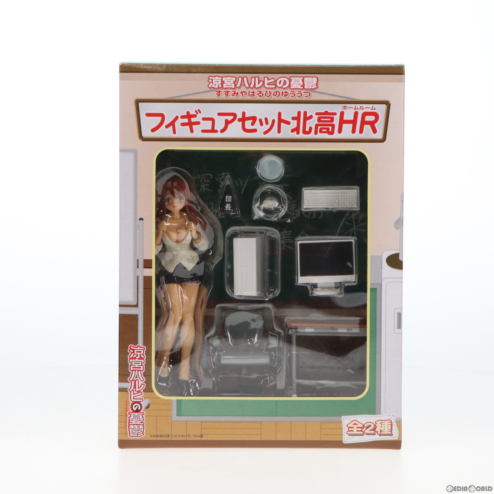 【中古即納】[FIG] 朝比奈みくる(あさひなみくる 大) 涼宮ハルヒの憂鬱 フィギュアセット北高HR プライズ セガ(20070430)