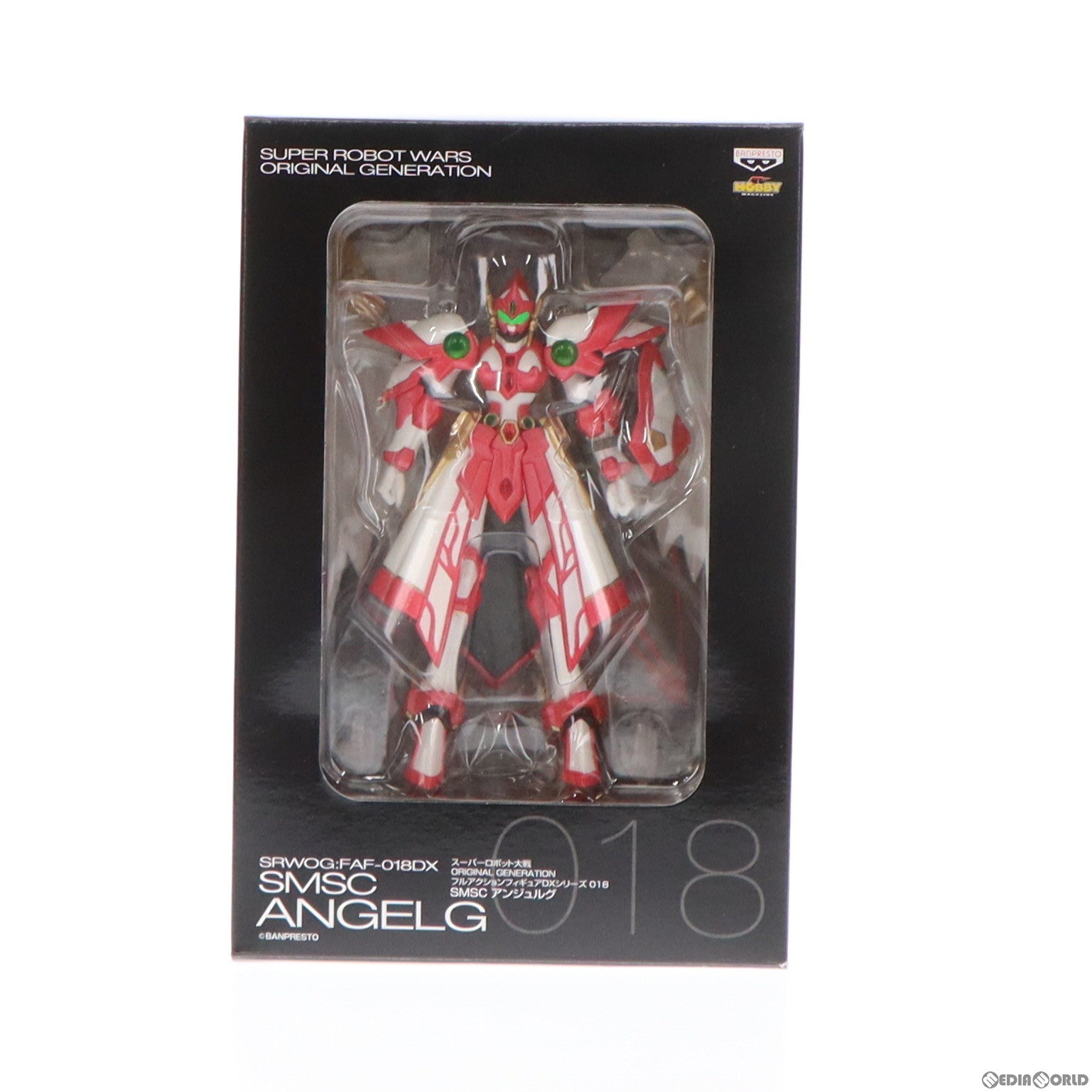 【中古即納】[FIG] アンジュルグ SMSC スーパーロボット大戦OG フルアクションフィギュアDXシリーズ FAF-018DX プライズ バンプレスト(19991231)