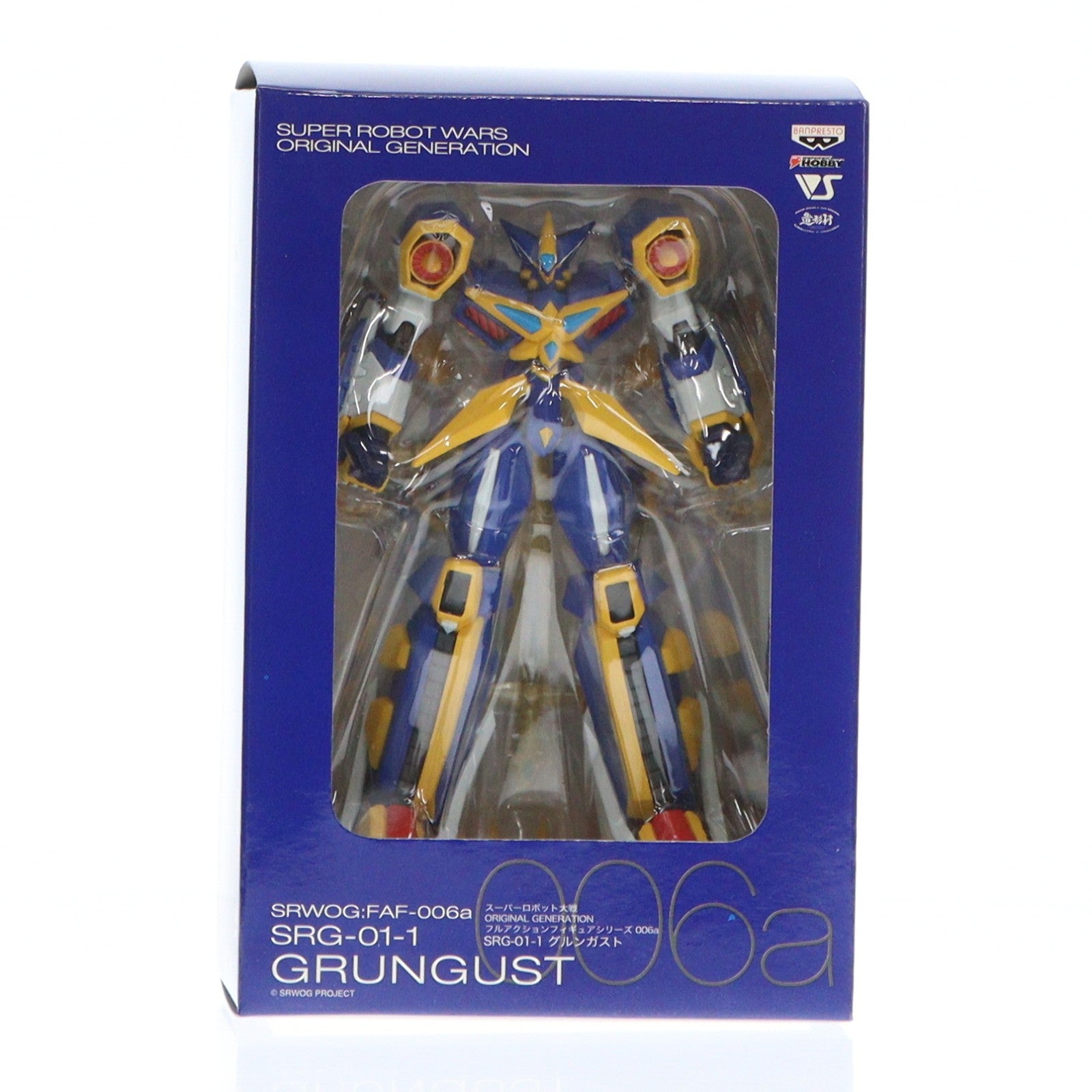 【中古即納】[FIG] SRG-01-1 グルンガスト スーパーロボット大戦OG フルアクションフィギュアシリーズ FAF-006a プライズ バンプレスト(20101231)