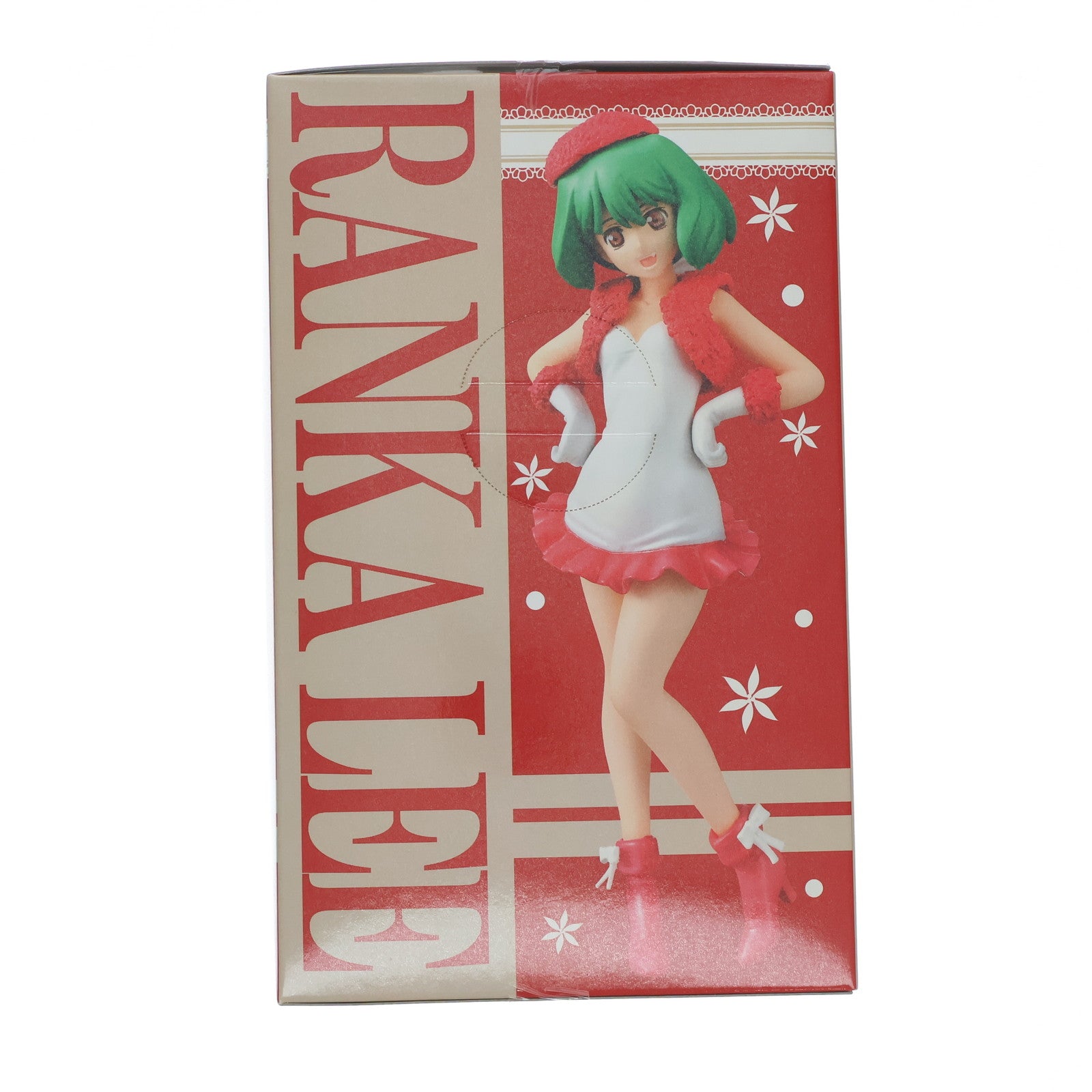 【中古即納】[FIG] ランカ・リー A(赤ドレス×白ベレー)タイプ「マクロスF(フロンティア)」DXX’masコスチューム～ランカ・リー～ フィギュア プライズ バンプレスト(20101031)