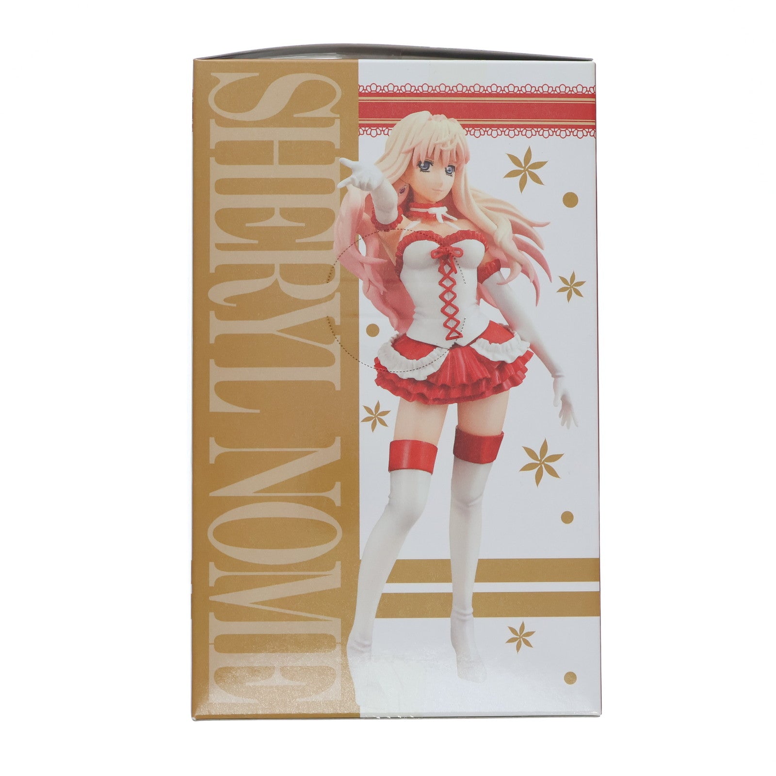 【中古即納】[FIG] シェリル・ノーム A(赤ビスチェ×白スカート)タイプ マクロスF(フロンティア) DXフィギュア X'masコスチューム～シェリル・ノーム～ フィギュア プライズ バンプレスト(20101031)