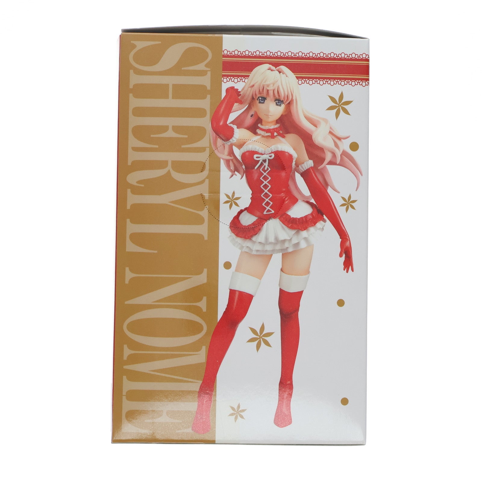 【中古即納】[FIG] シェリル・ノーム A(赤ビスチェ×白スカート)タイプ マクロスF(フロンティア) DXフィギュア X'masコスチューム～シェリル・ノーム～ フィギュア プライズ バンプレスト(20101031)