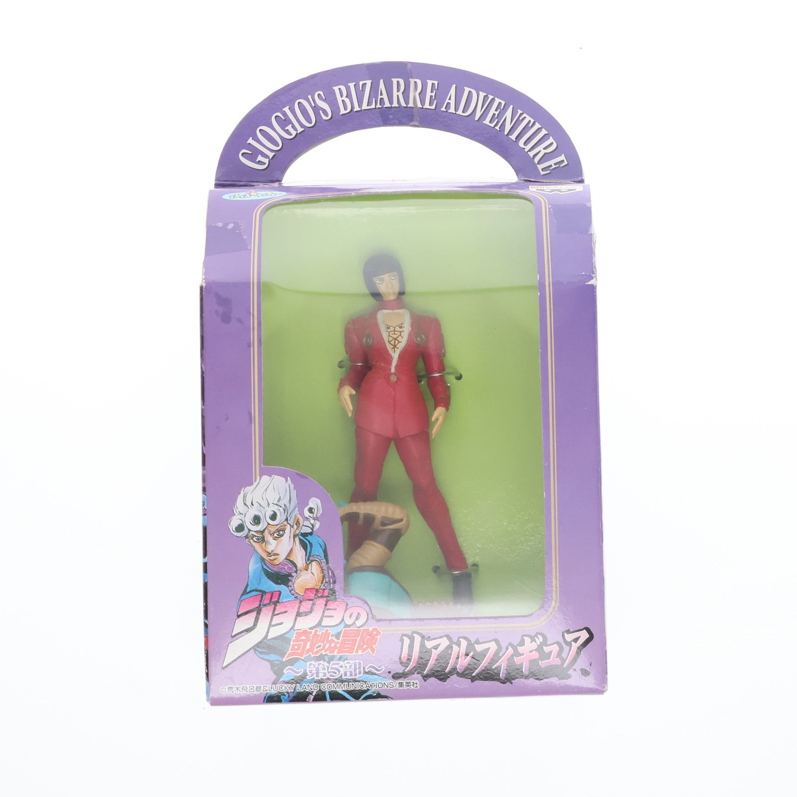 【中古即納】[FIG] ブチャラティ 「ジョジョの奇妙な冒険 第五部 黄金の風」 リアル フィギュア プライズ バンプレスト(20011231)