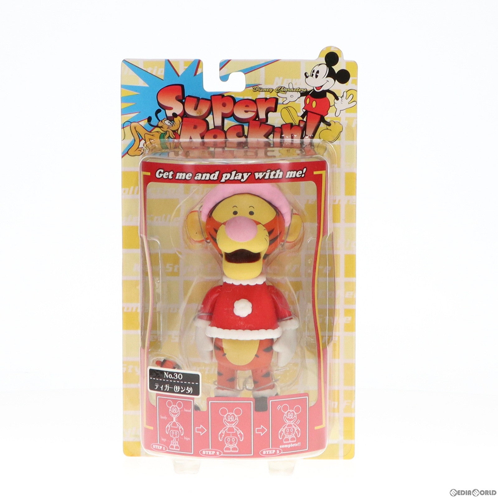 【中古即納】[FIG] ティガー(サンタ) くまのプーさん スーパーロッキン Super Rockin’! シリーズ4 No.30 フィギュア プライズ セガ(19991231)