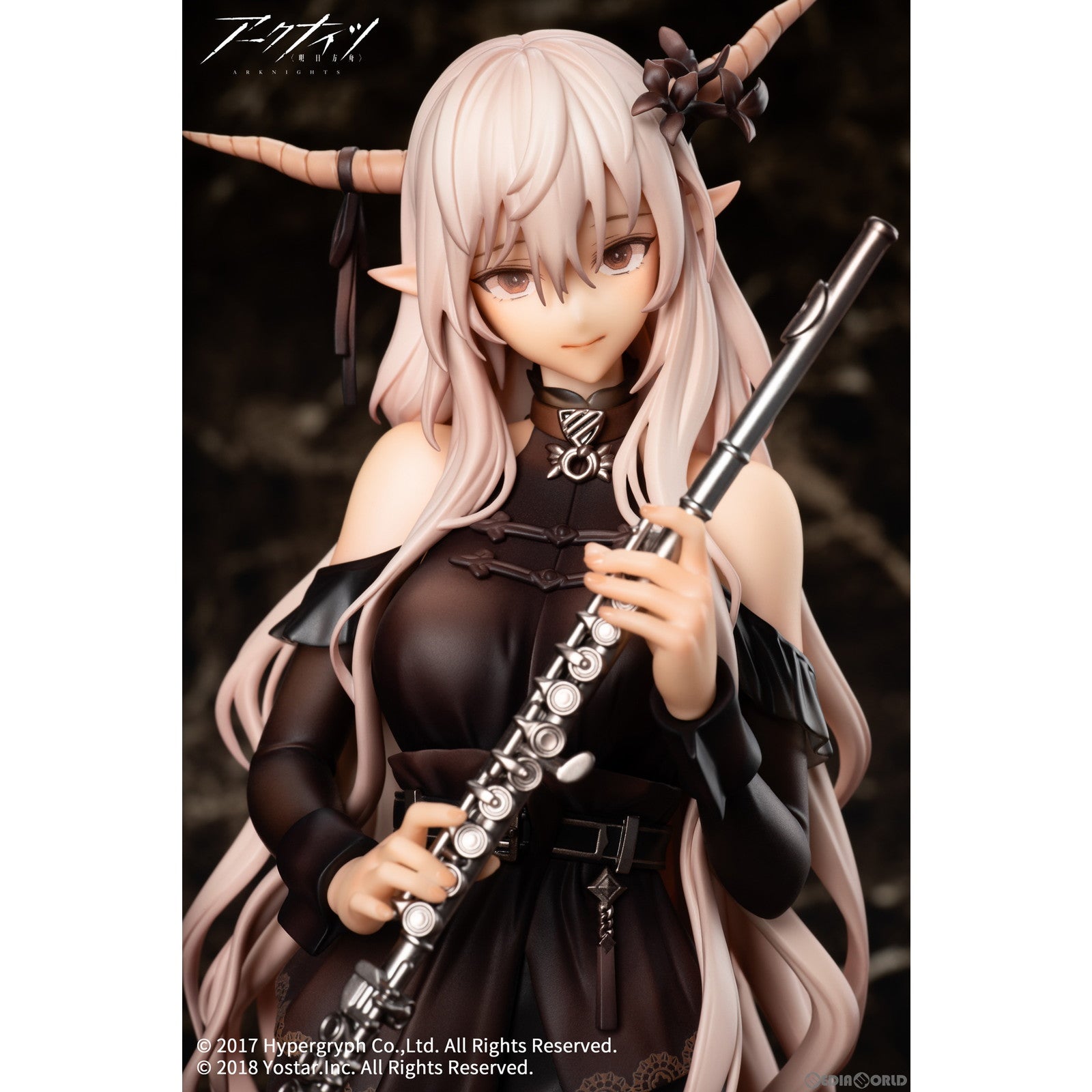 【新品即納】[FIG] 予約特典付属 シャイニング 前航遠歌VER. アークナイツ 1/7 完成品 フィギュア APEX(エーペックス) (20230701)