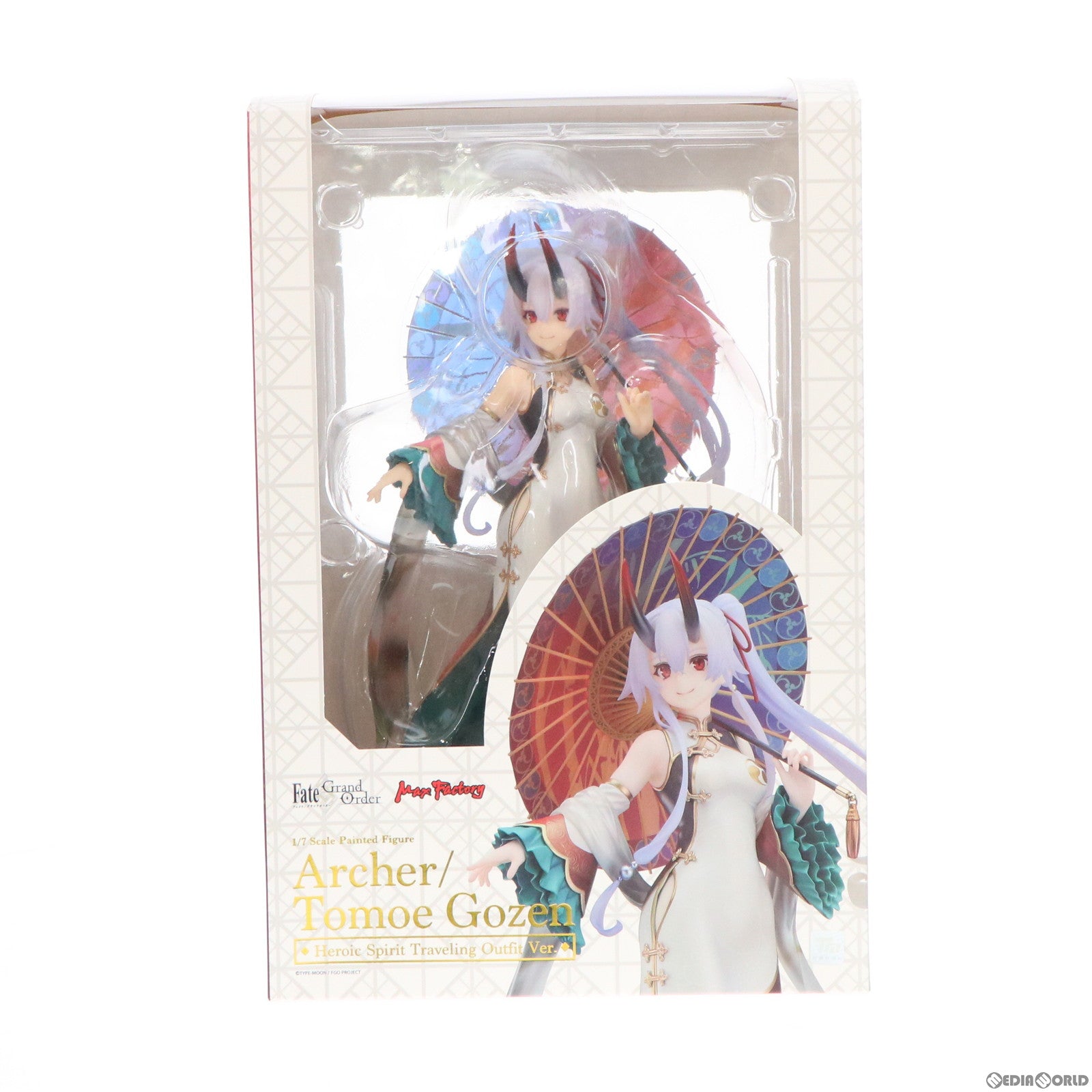 【中古即納】[FIG] アーチャー/巴御前 英霊旅装Ver. Fate/Grand Order(フェイト/グランドオーダー) 1/7 完成品 フィギュア GOODSMILE ONLINE SHOP&Amazon.co.jp&あみあみ限定 マックスファクトリー(20220430)