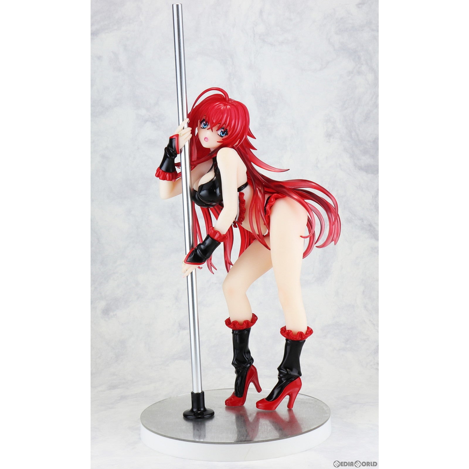 【中古即納】[FIG] リアス・グレモリー ポールダンスver.～Black Color～ 1/7 ハイスクールD×D 完成品 フィギュア 回天堂(20221222)