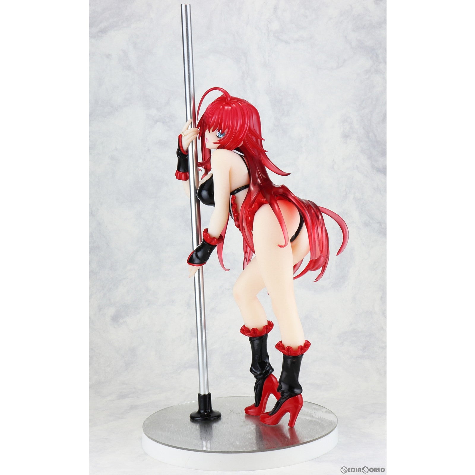 【中古即納】[FIG] リアス・グレモリー ポールダンスver.～Black Color～ 1/7 ハイスクールD×D 完成品 フィギュア 回天堂(20221222)